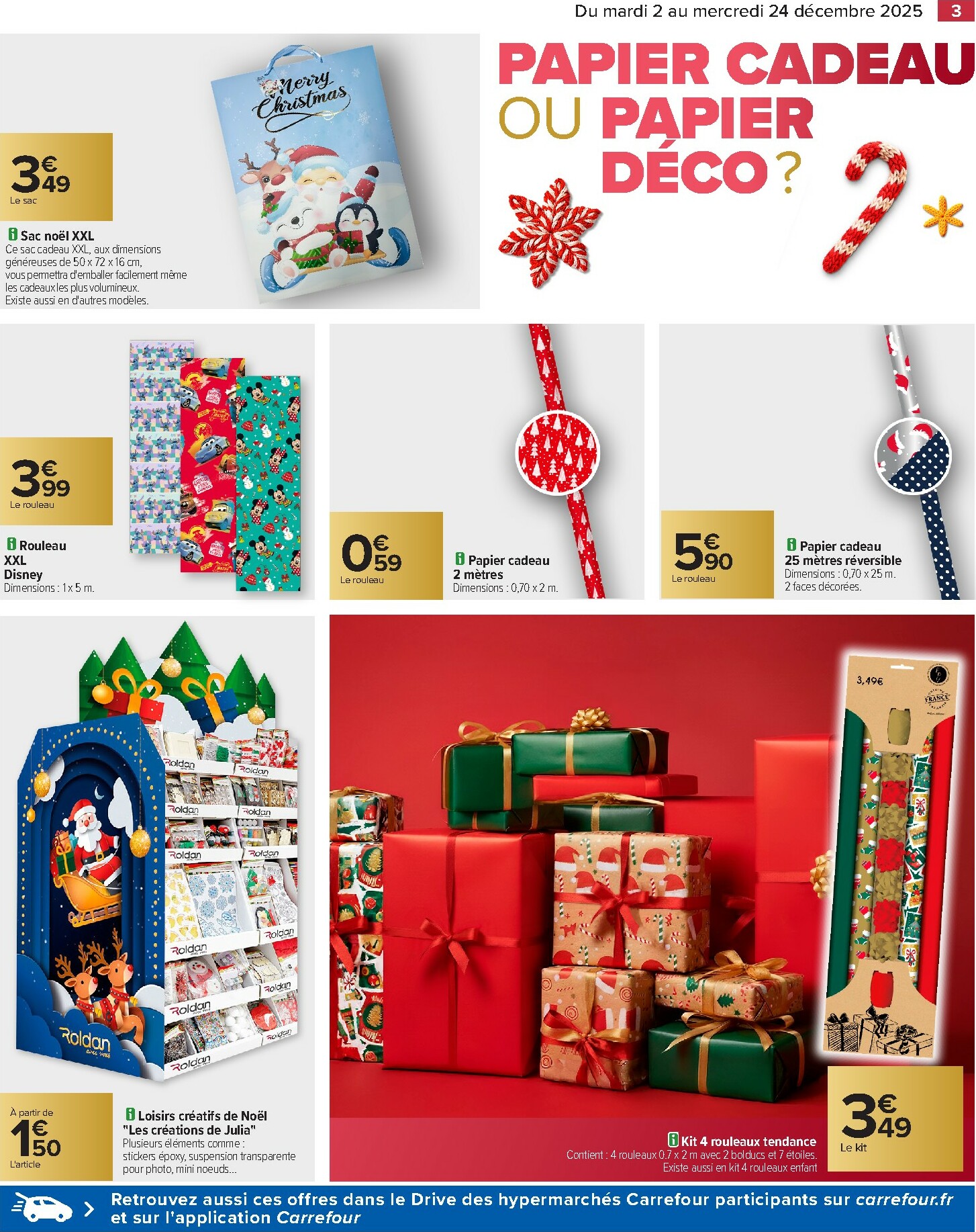 carrefour - Catalogue Carrefour - Noël valable du 02/12 au 24/12 - page: 5