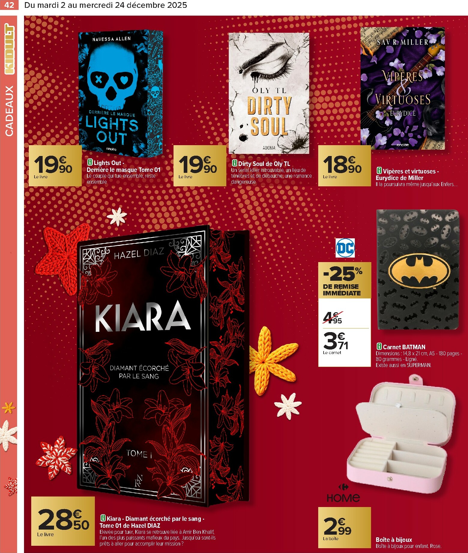 carrefour - Catalogue Carrefour - Noël valable du 02/12 au 24/12 - page: 44