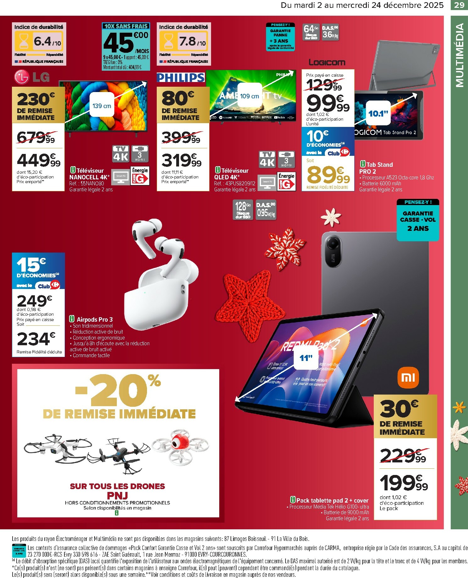 carrefour - Catalogue Carrefour - Noël valable du 02/12 au 24/12 - page: 31