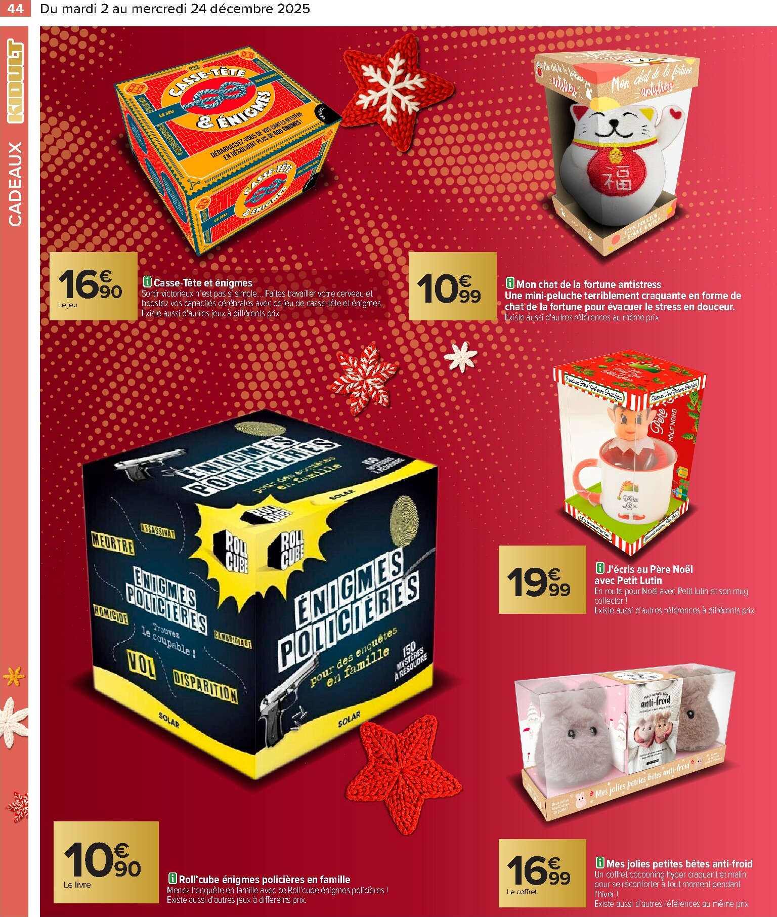 carrefour - Catalogue Carrefour - Noël valable du 02/12 au 24/12 - page: 46