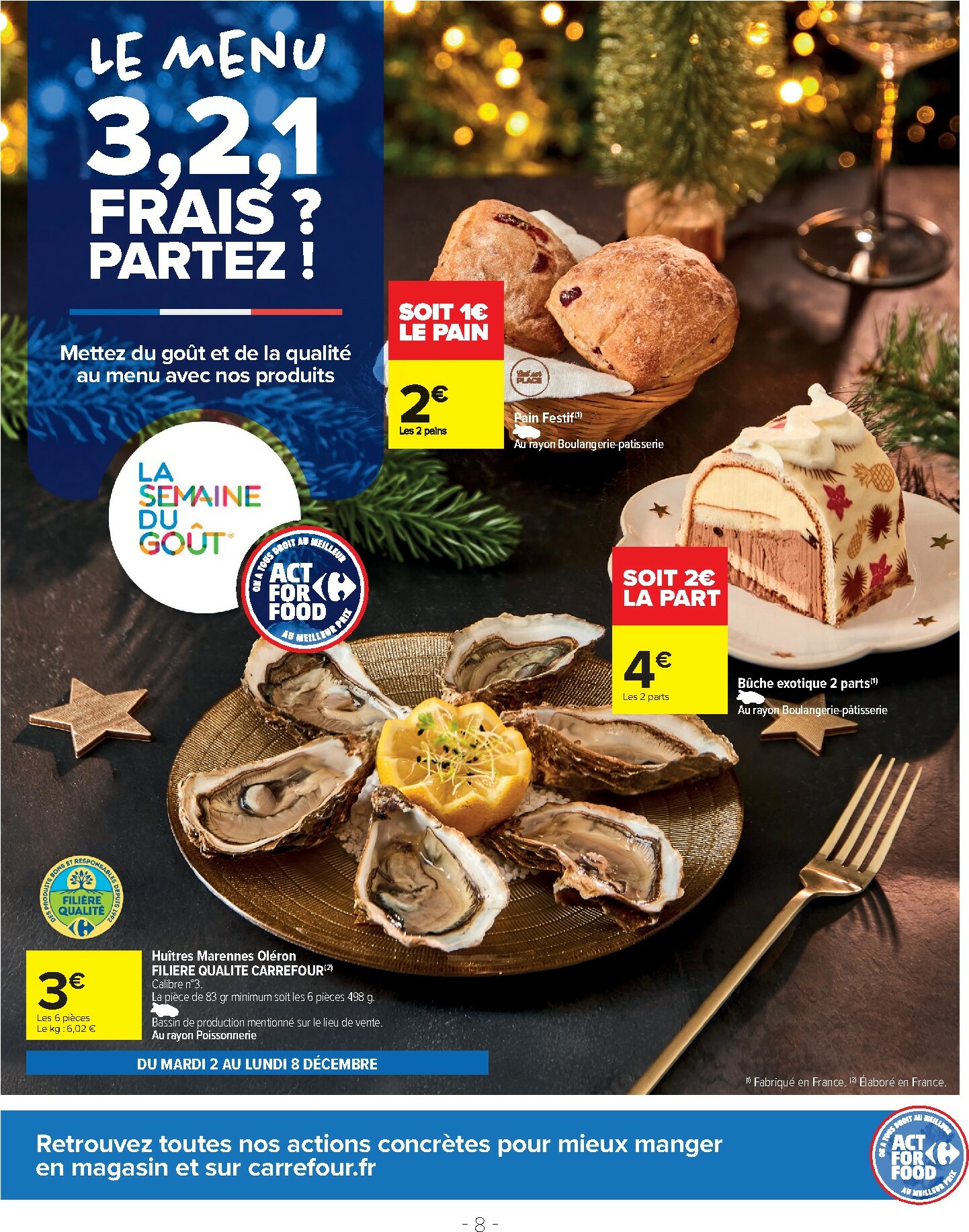 carrefour - Catalogue Carrefour - Goûtez-moi ça! valable du 01/12 au 31/12 - page: 8