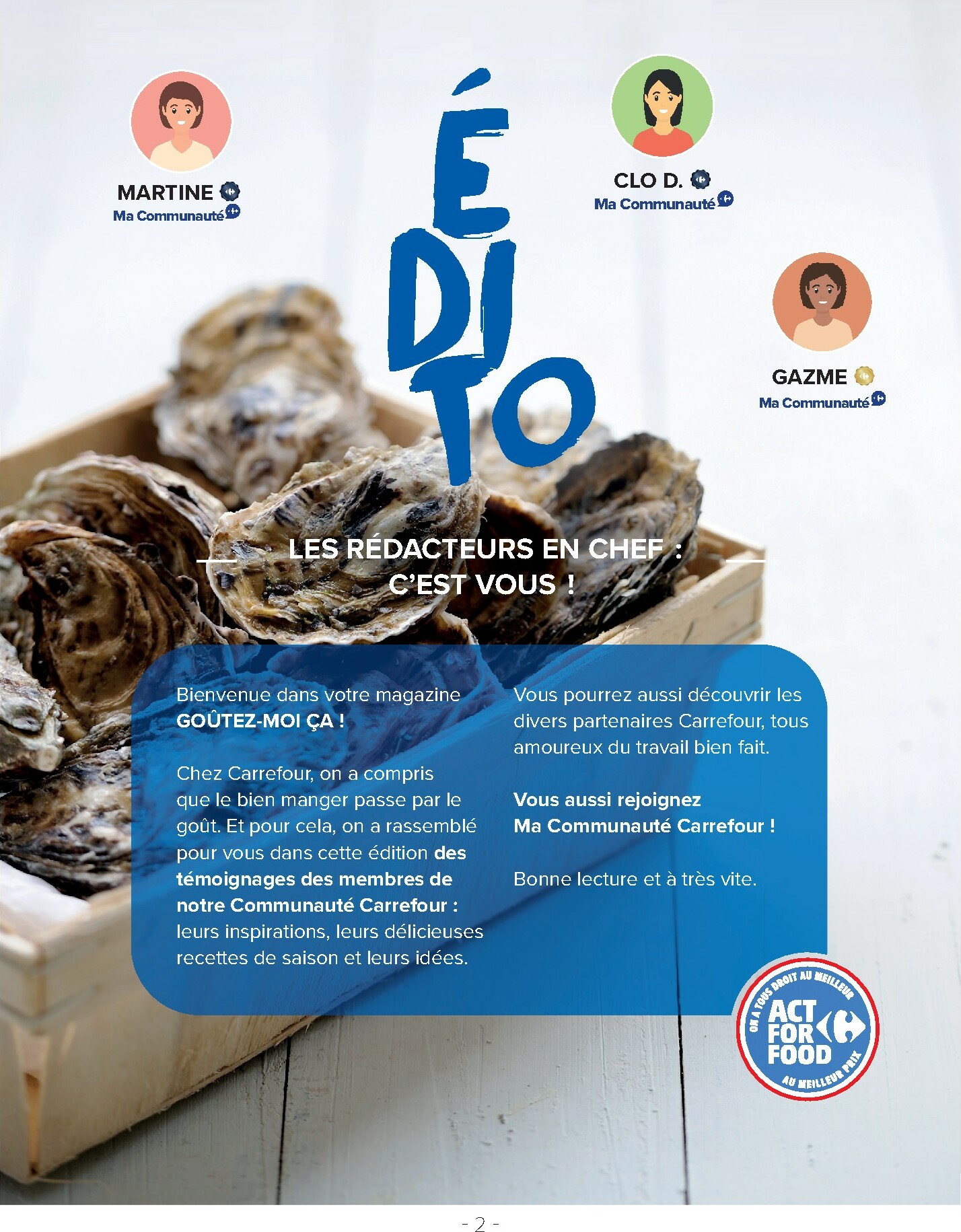 carrefour - Catalogue Carrefour - Goûtez-moi ça! valable du 01/12 au 31/12 - page: 2