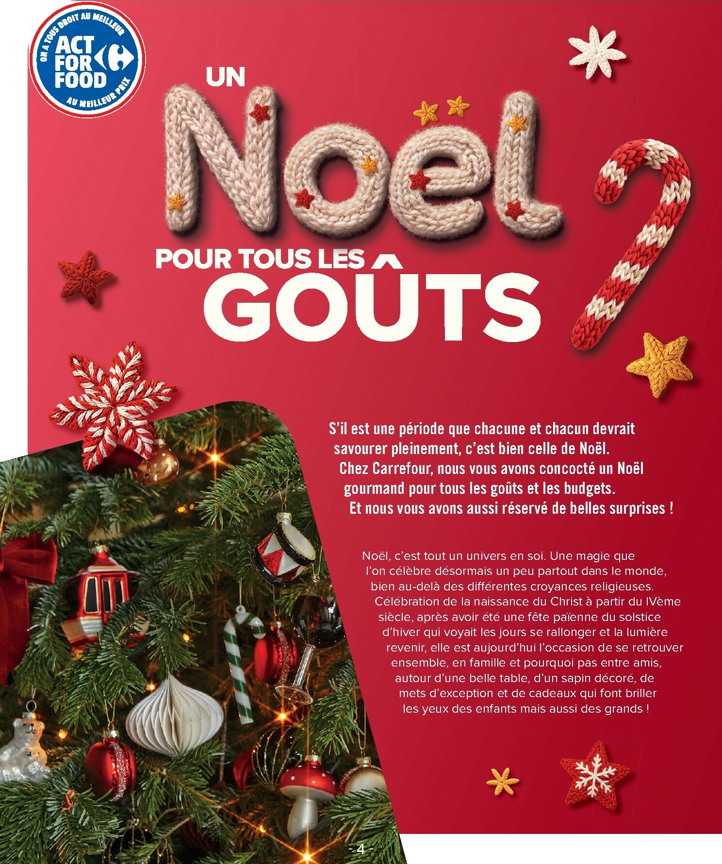 carrefour - Catalogue Carrefour - Goûtez-moi ça! valable du 01/12 au 31/12 - page: 4