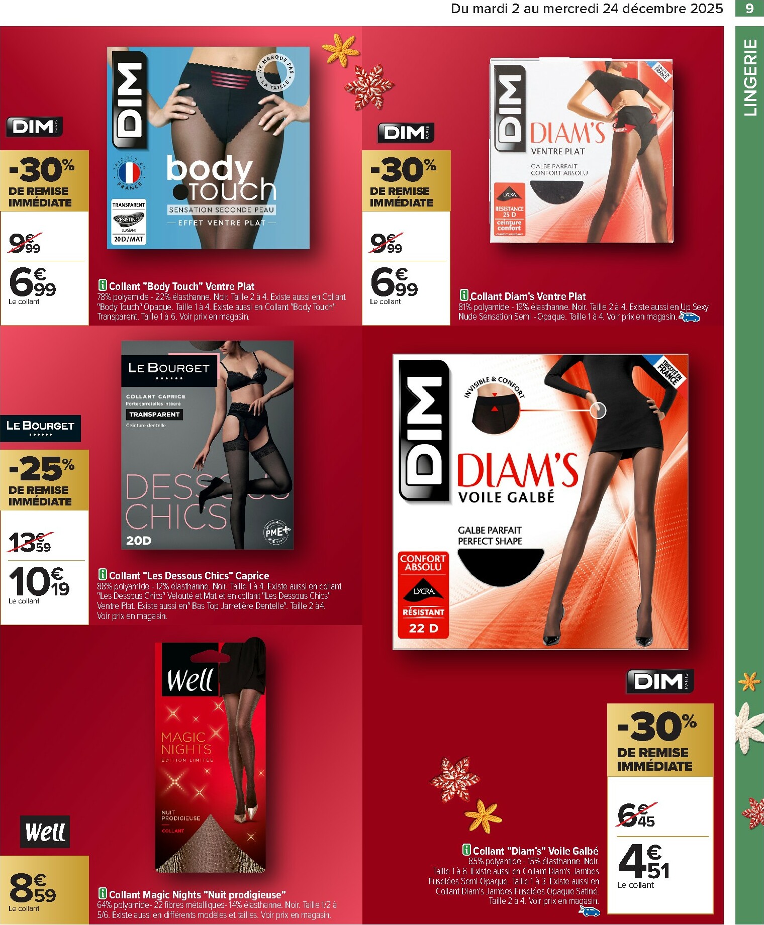 carrefour - Catalogue Carrefour - Textile valable du 02/12 au 24/12 - page: 11