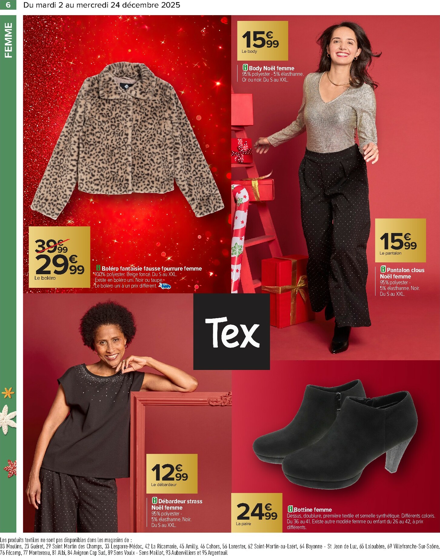 carrefour - Catalogue Carrefour - Textile valable du 02/12 au 24/12 - page: 8