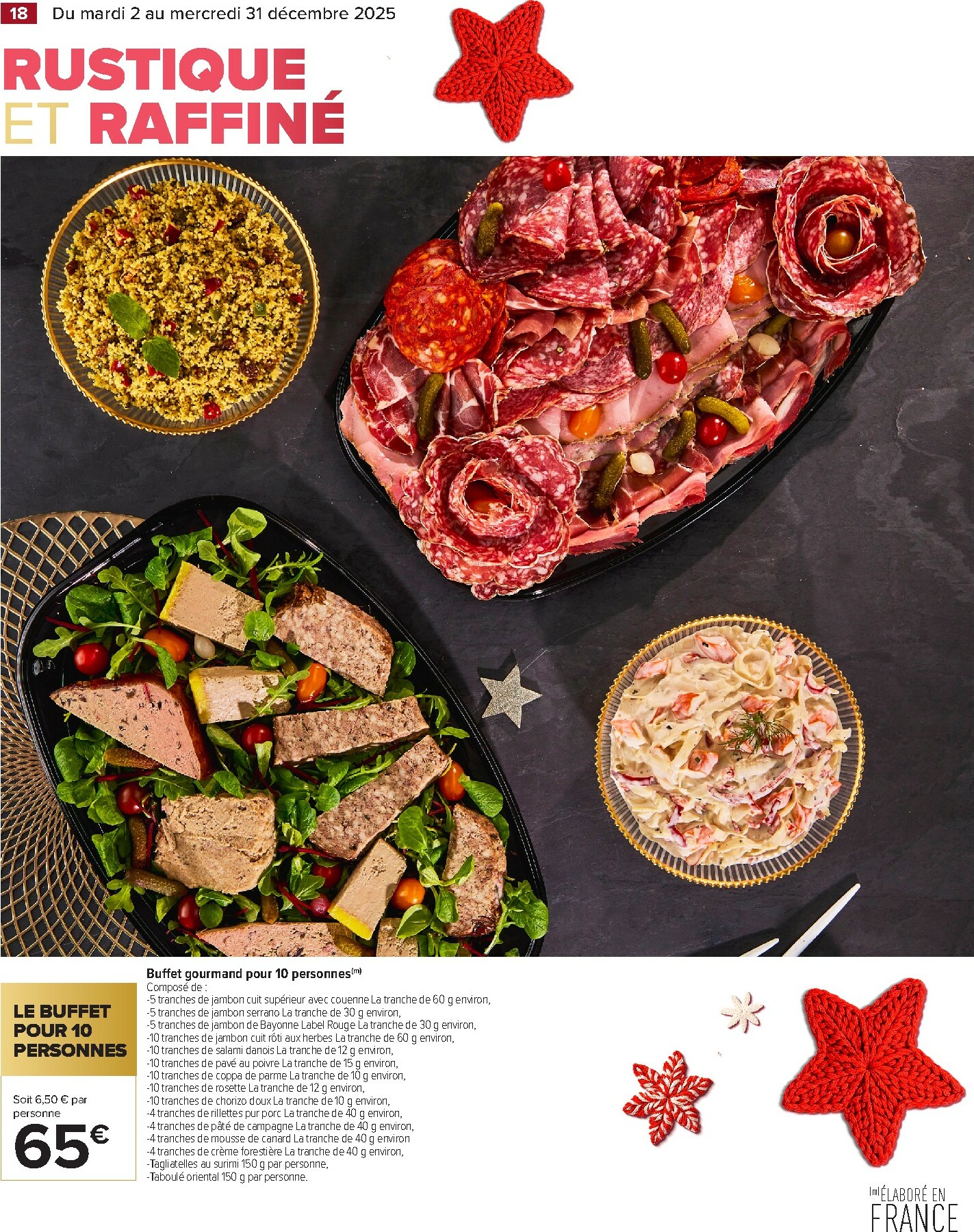 carrefour - Catalogue Carrefour - Traiteur Festif valable du 02/12 au 31/12 - page: 18