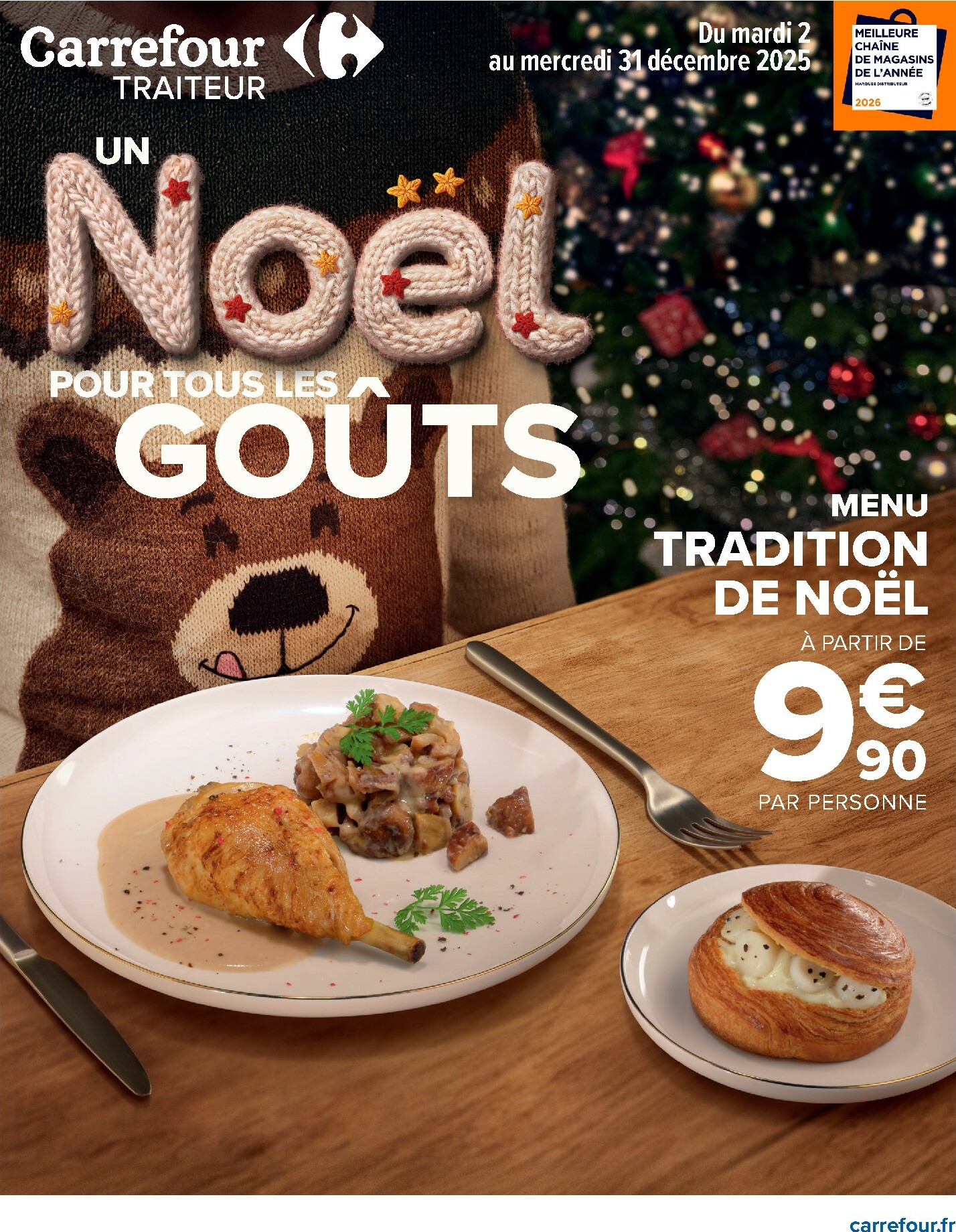 carrefour - Catalogue Carrefour - Traiteur Festif valable du 02/12 au 31/12