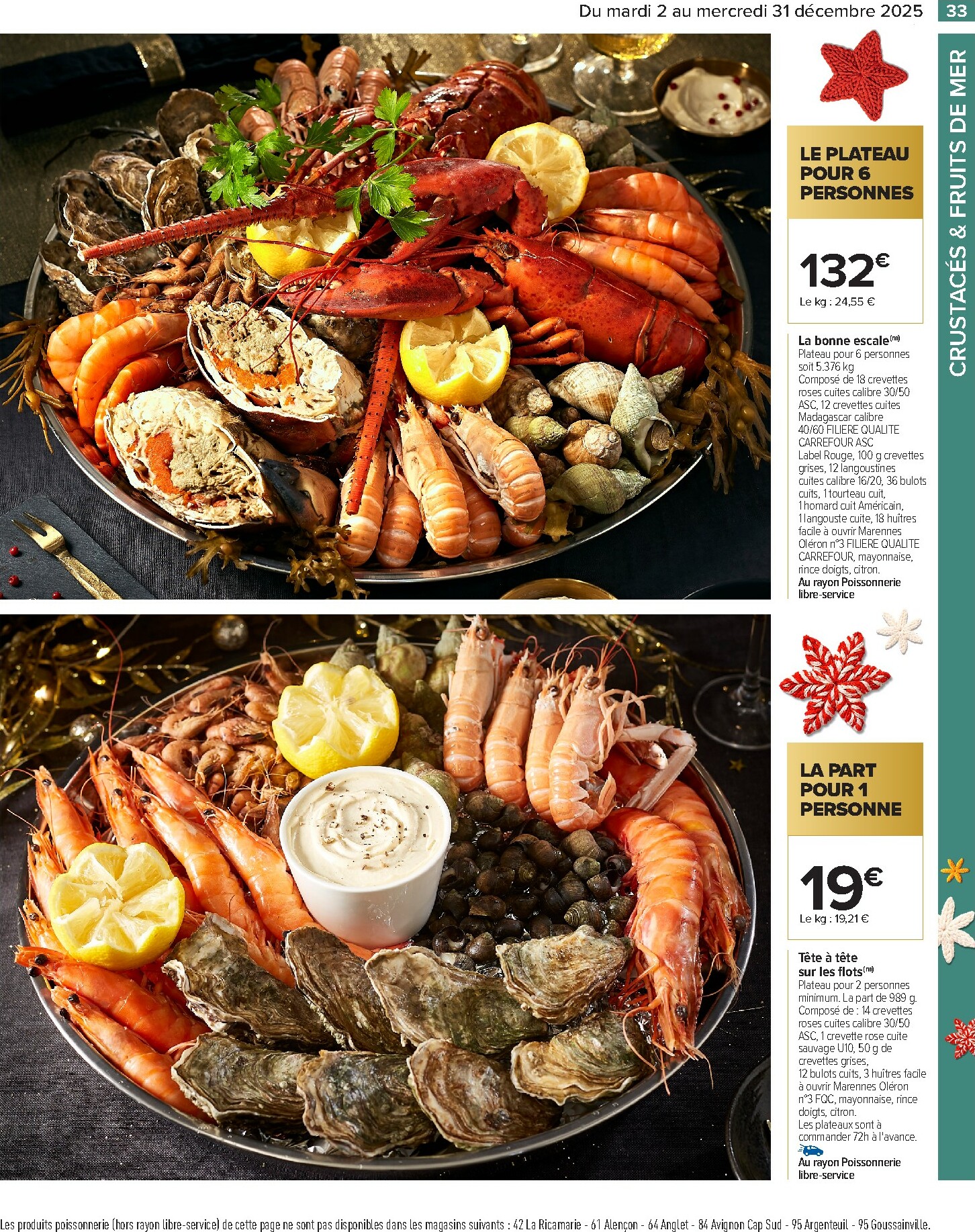 carrefour - Catalogue Carrefour - Traiteur Festif valable du 02/12 au 31/12 - page: 33