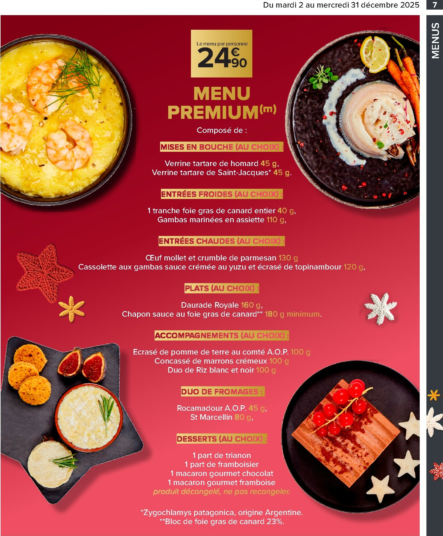 carrefour - Catalogue Carrefour - Traiteur Festif valable du 02/12 au 31/12 - page: 7