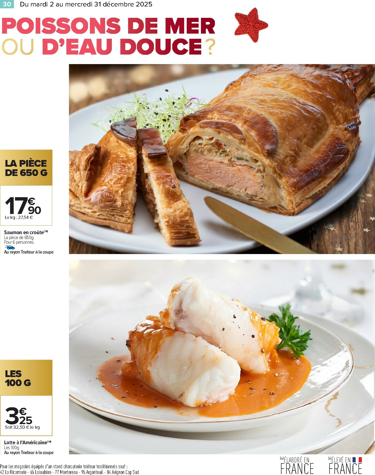 carrefour - Catalogue Carrefour - Traiteur Festif valable du 02/12 au 31/12 - page: 30