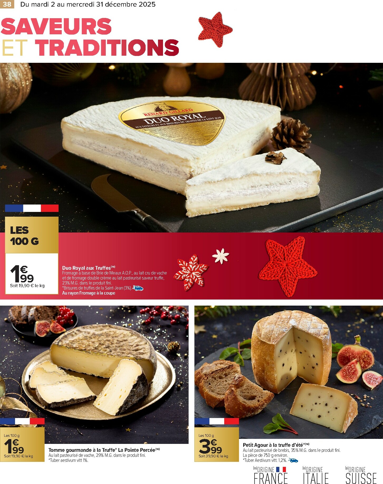carrefour - Catalogue Carrefour - Traiteur Festif valable du 02/12 au 31/12 - page: 38