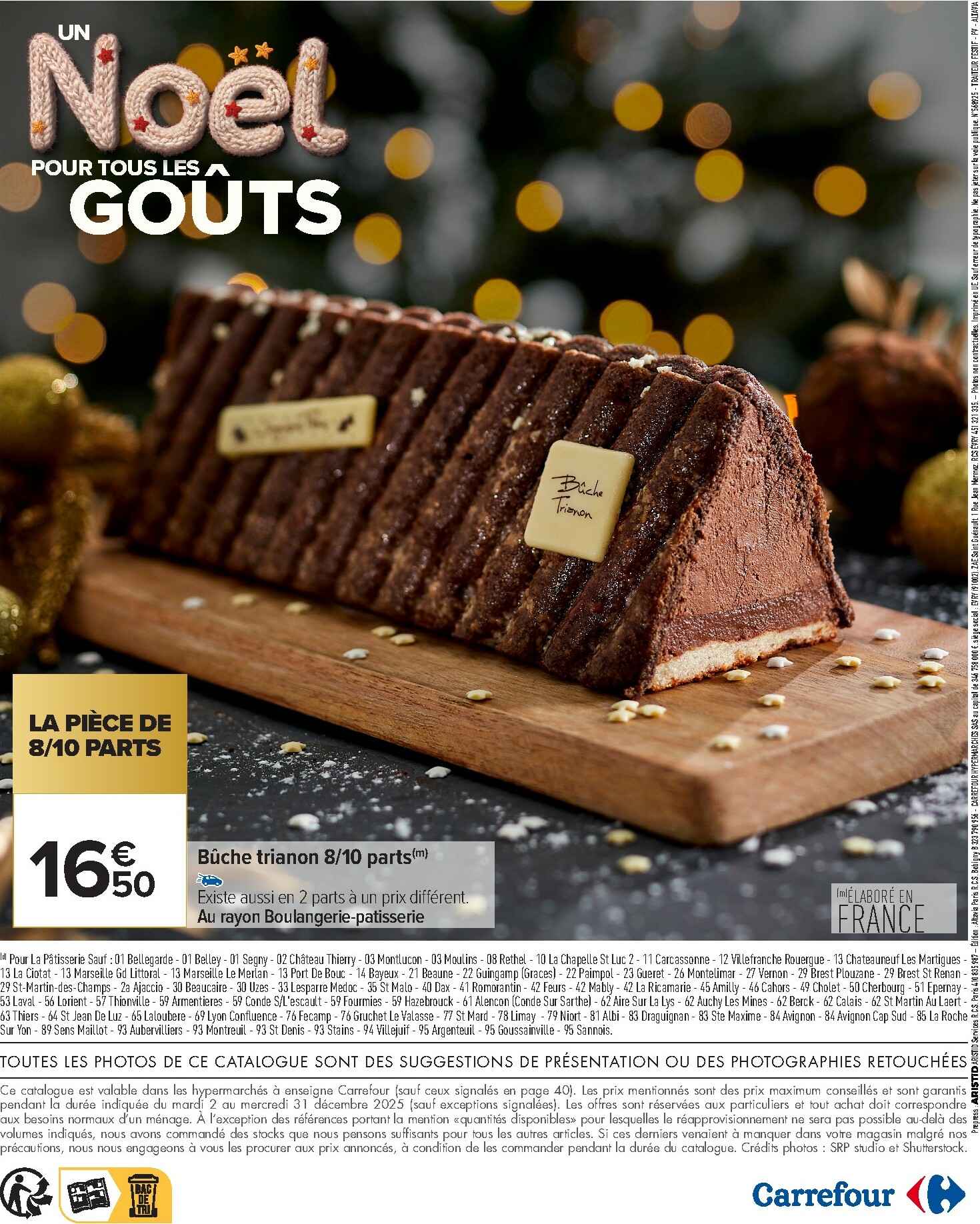 carrefour - Catalogue Carrefour - Traiteur Festif valable du 02/12 au 31/12 - page: 48