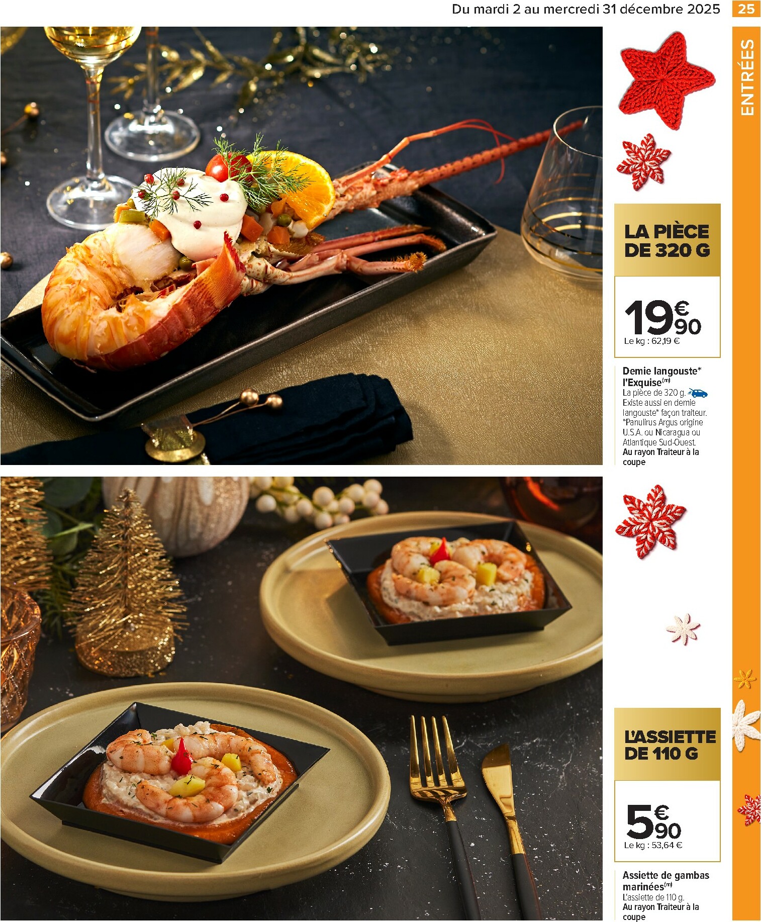 carrefour - Catalogue Carrefour - Traiteur Festif valable du 02/12 au 31/12 - page: 25