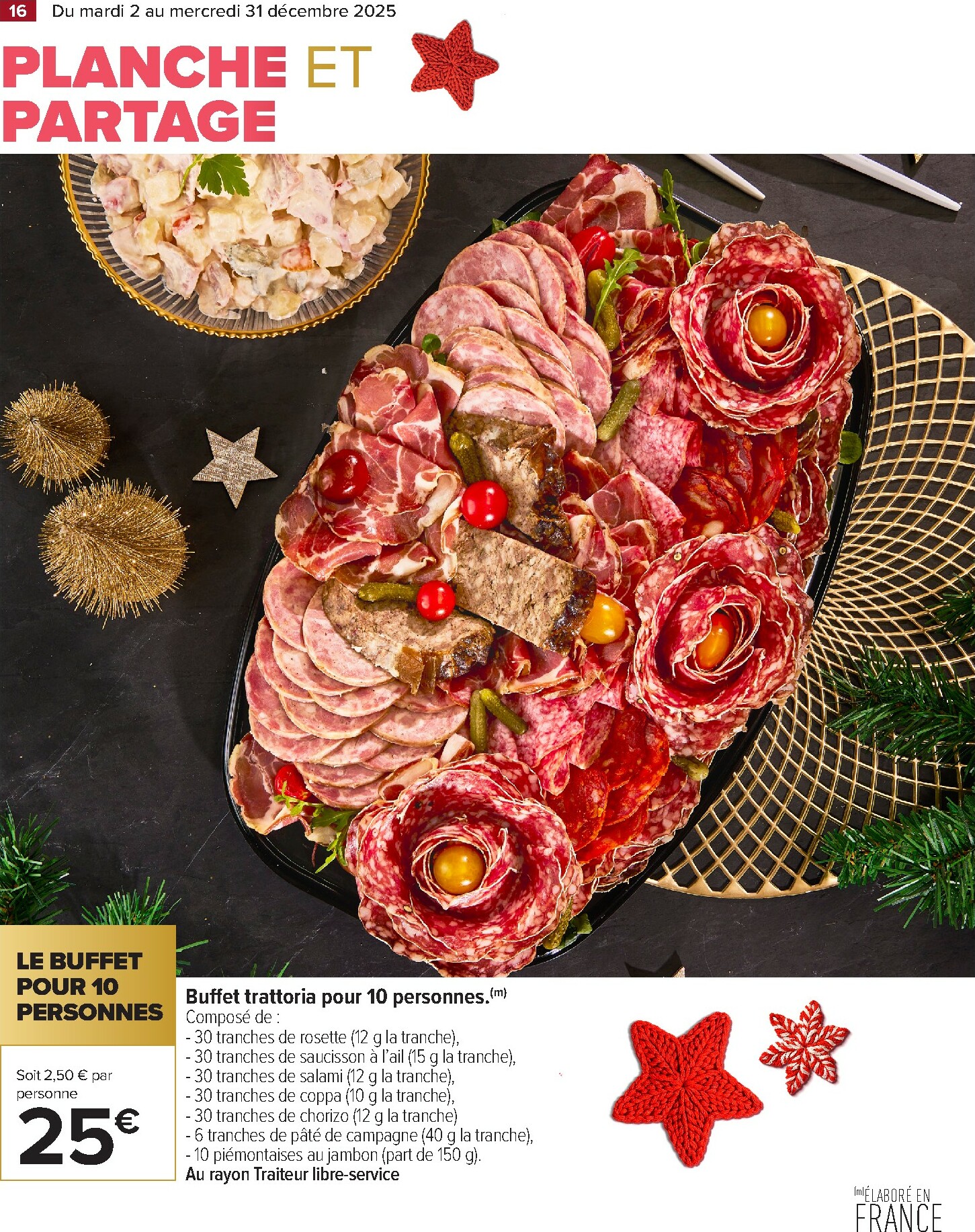 carrefour - Catalogue Carrefour - Traiteur Festif valable du 02/12 au 31/12 - page: 16