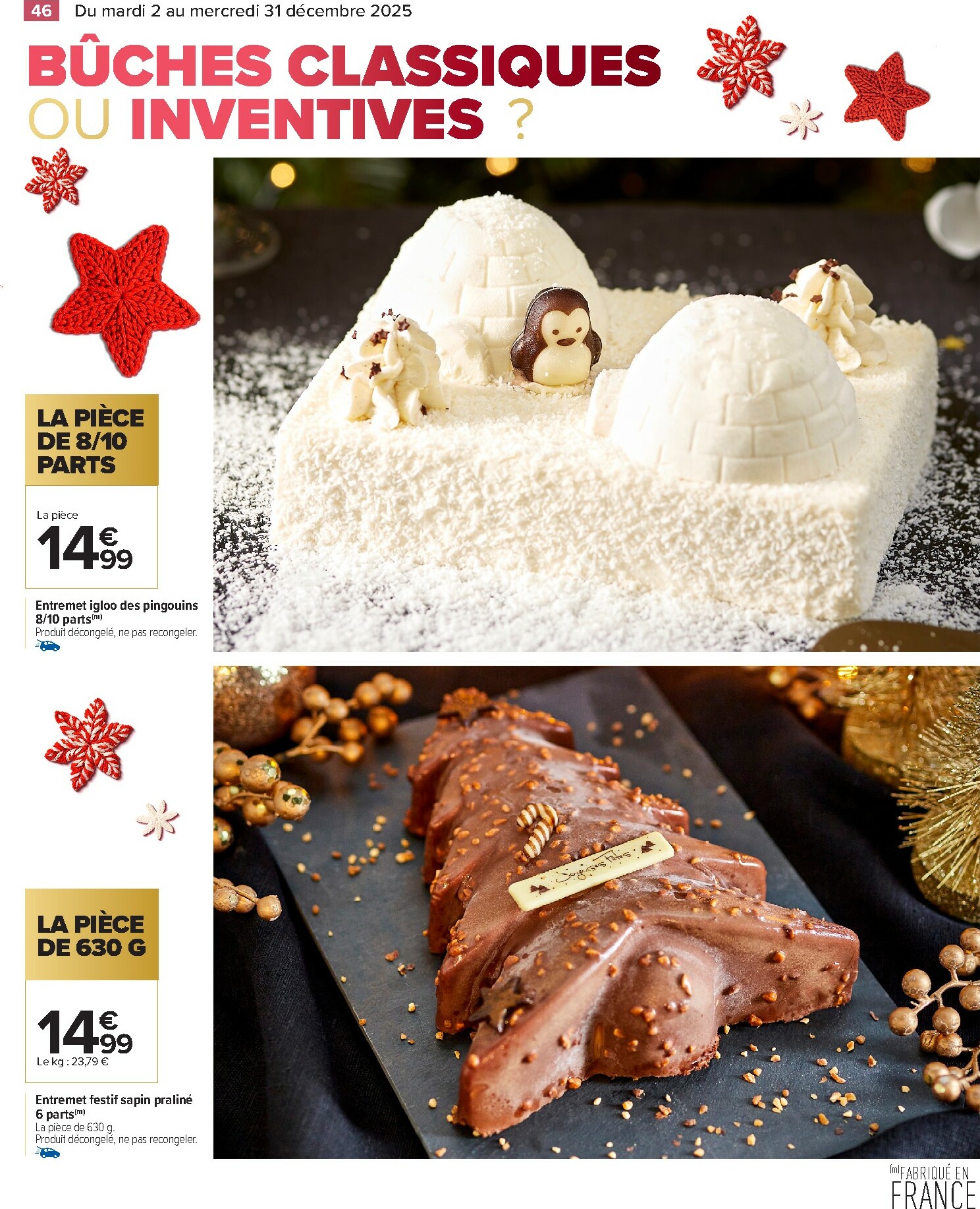 carrefour - Catalogue Carrefour - Traiteur Festif valable du 02/12 au 31/12 - page: 46