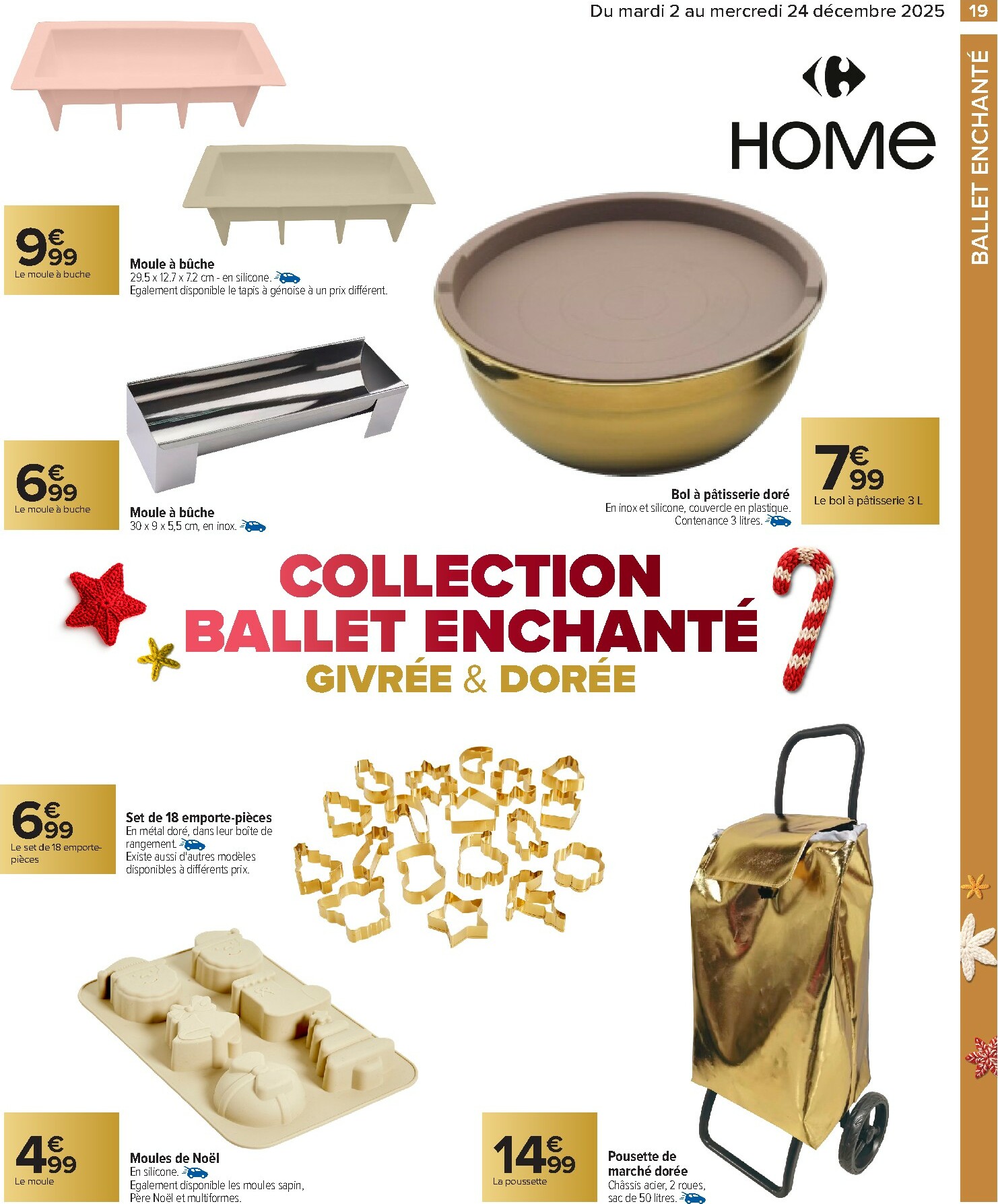 carrefour - Catalogue Carrefour - Art de la Table valable du 02/12 au 24/12 - page: 19