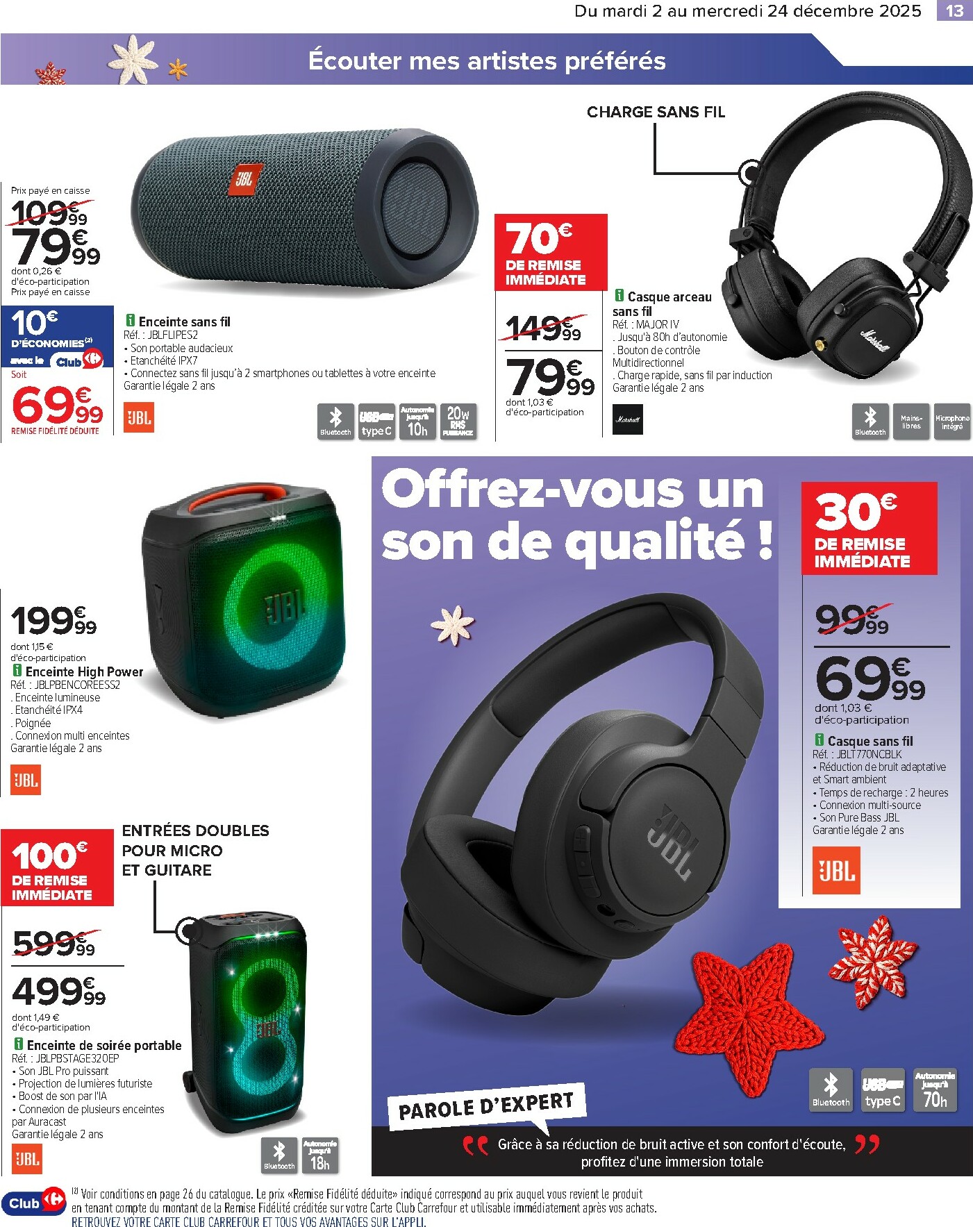 carrefour - Catalogue Carrefour - High-Tech valable du 02/12 au 24/12 - page: 15