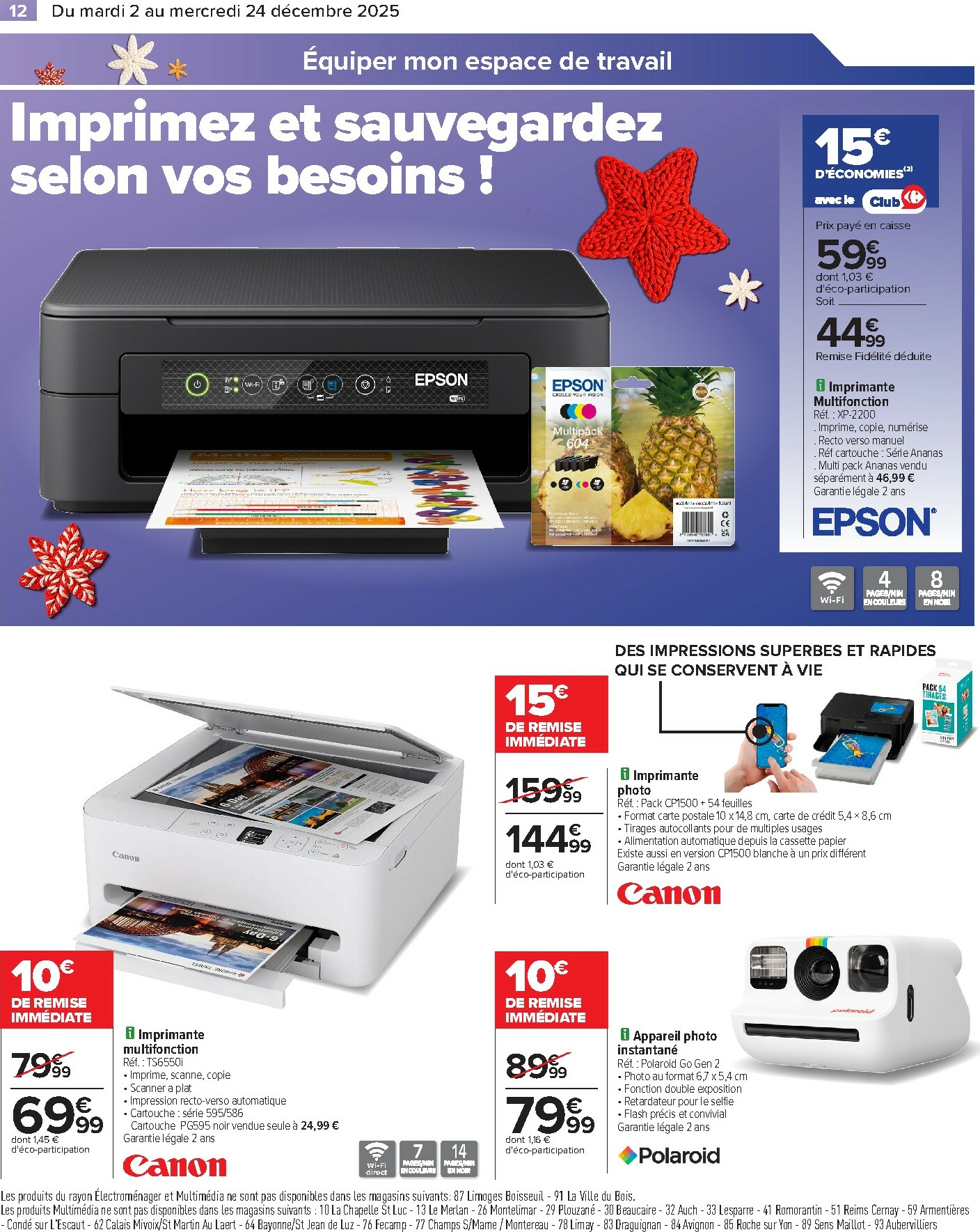 carrefour - Catalogue Carrefour - High-Tech valable du 02/12 au 24/12 - page: 14