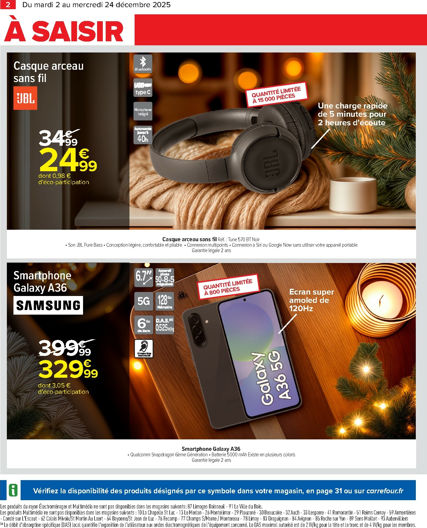 carrefour - Catalogue Carrefour - High-Tech valable du 02/12 au 24/12 - page: 4