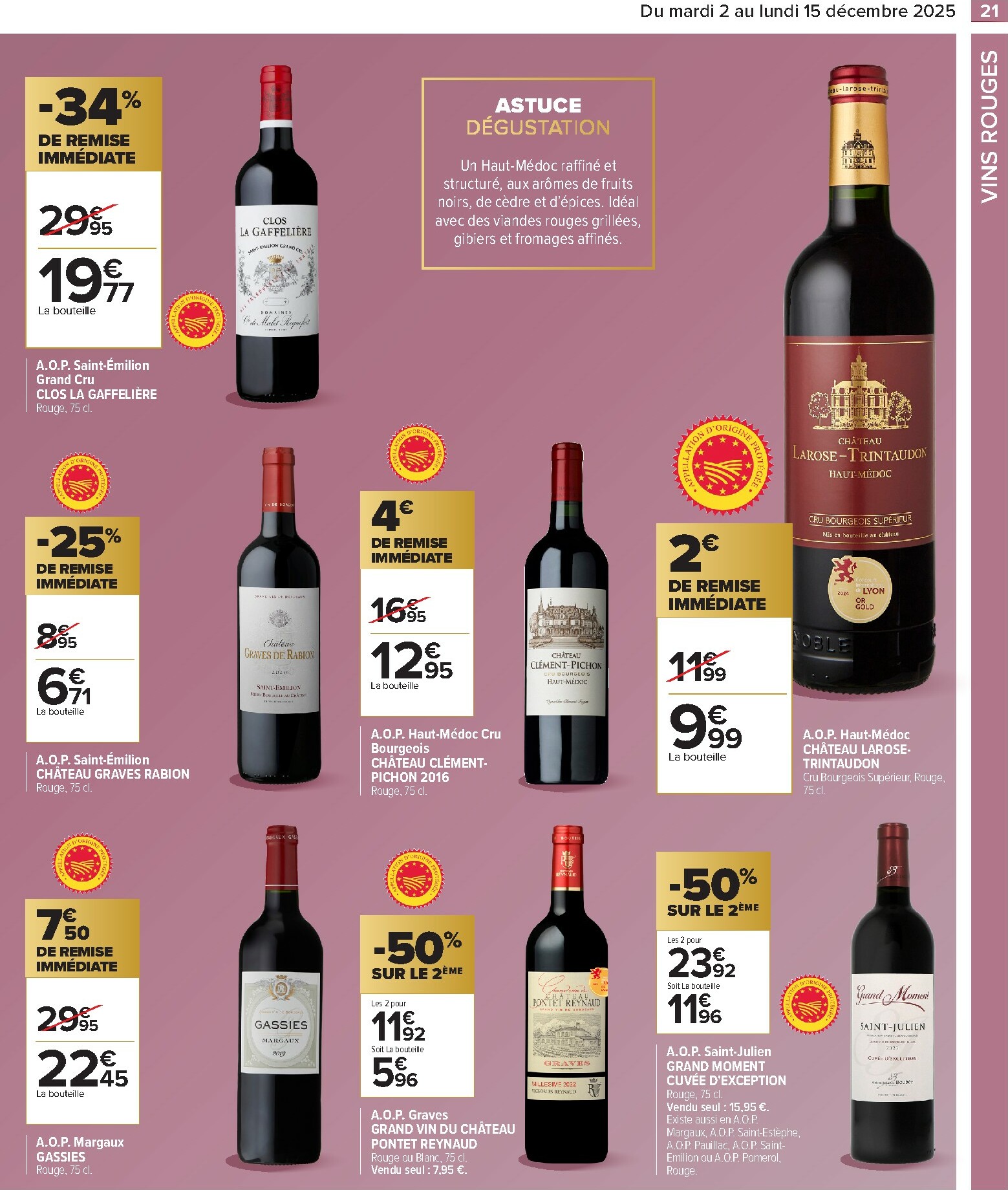 carrefour - Catalogue Carrefour - Cave valable du 02/12 au 15/12 - page: 23