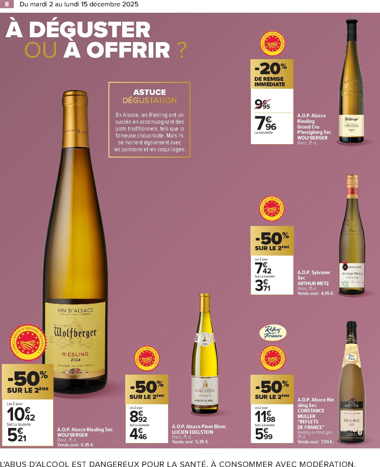 carrefour - Catalogue Carrefour - Cave valable du 02/12 au 15/12 - page: 10