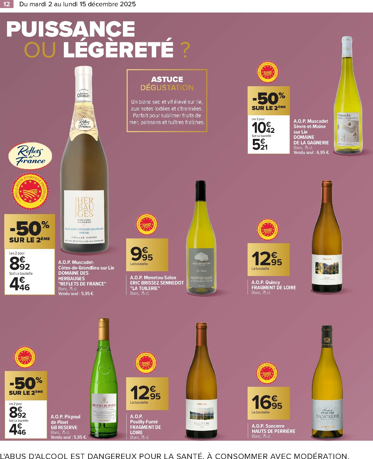 carrefour - Catalogue Carrefour - Cave valable du 02/12 au 15/12 - page: 14