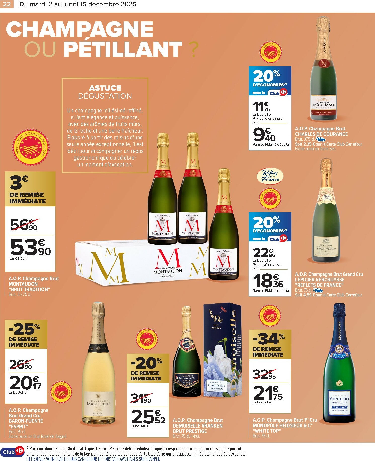 carrefour - Catalogue Carrefour - Cave valable du 02/12 au 15/12 - page: 24