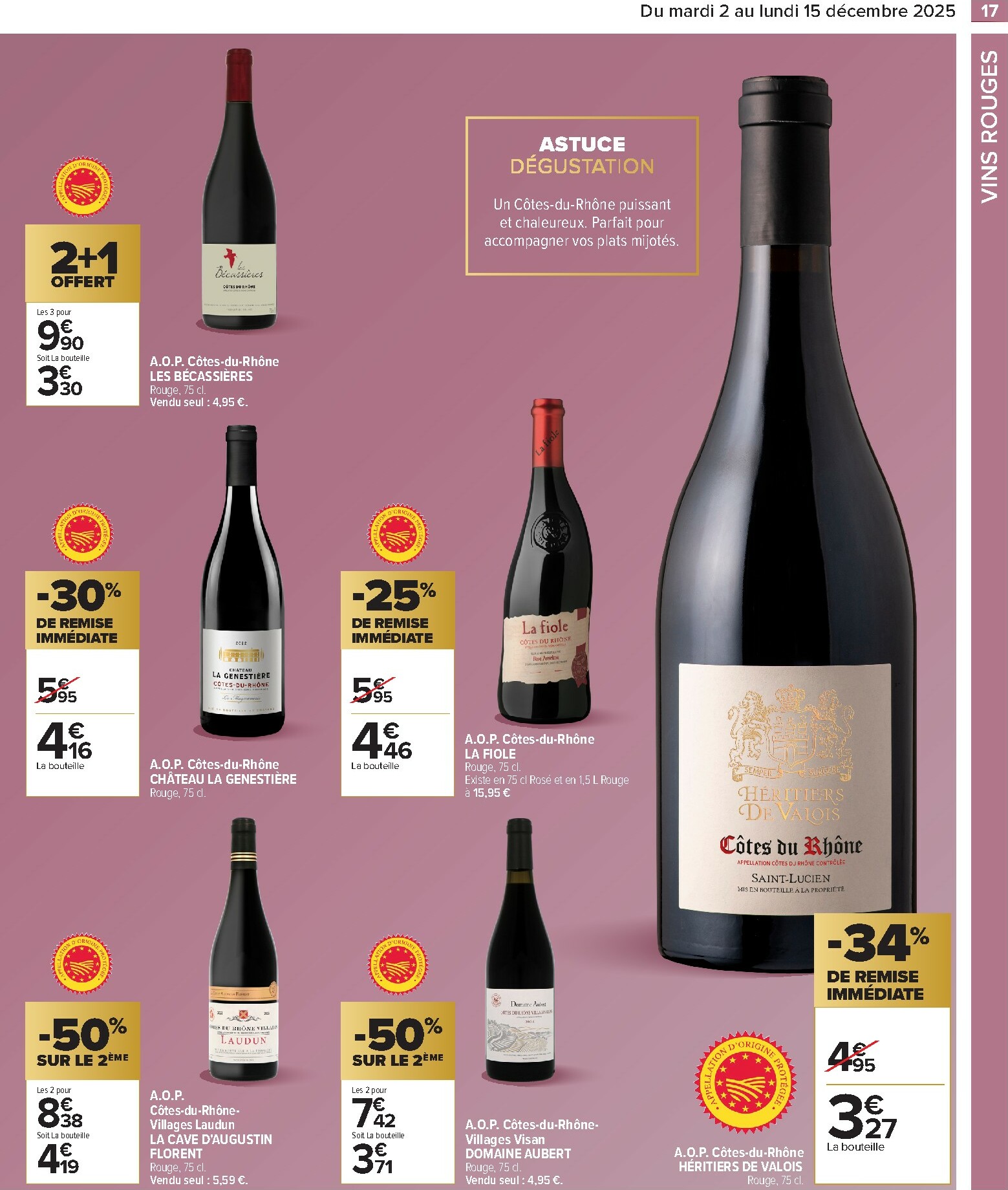 carrefour - Catalogue Carrefour - Cave valable du 02/12 au 15/12 - page: 19