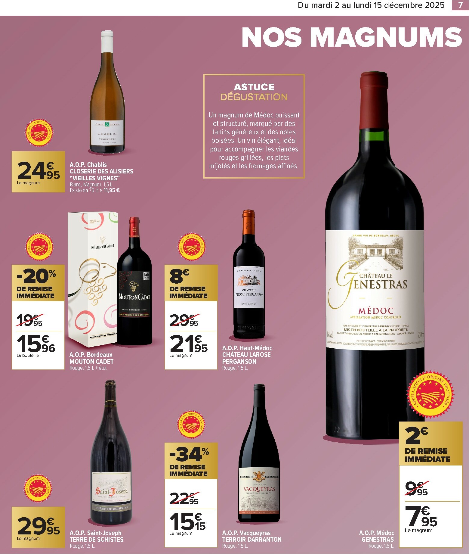carrefour - Catalogue Carrefour - Cave valable du 02/12 au 15/12 - page: 9