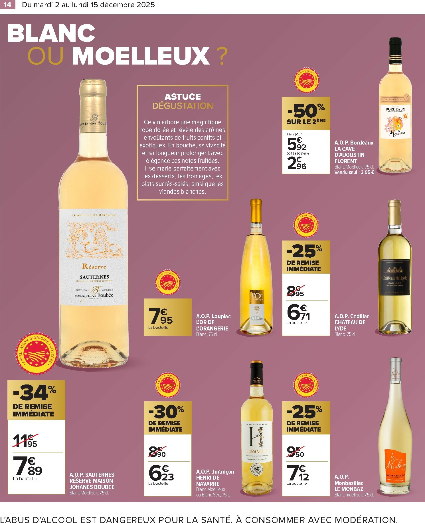 carrefour - Catalogue Carrefour - Cave valable du 02/12 au 15/12 - page: 16