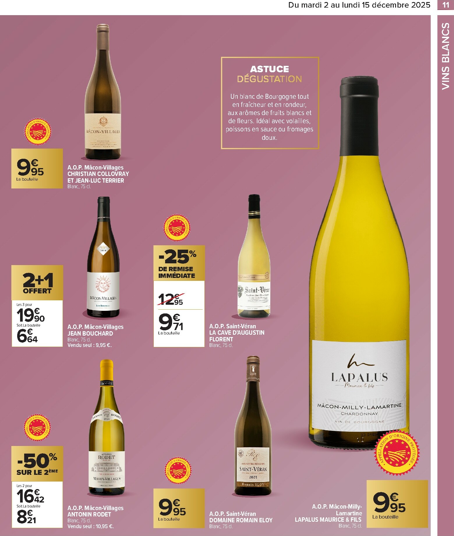 carrefour - Catalogue Carrefour - Cave valable du 02/12 au 15/12 - page: 13