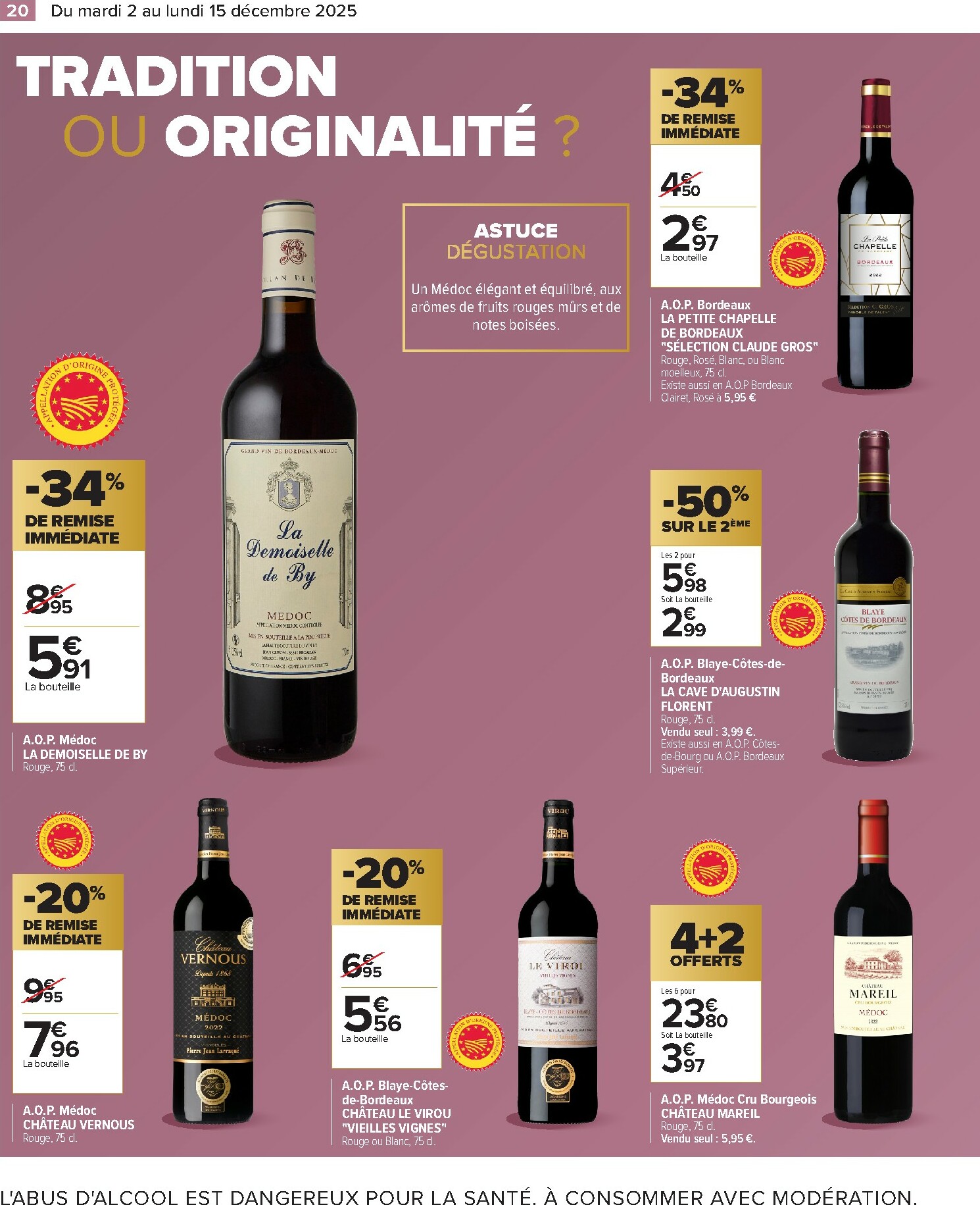 carrefour - Catalogue Carrefour - Cave valable du 02/12 au 15/12 - page: 22