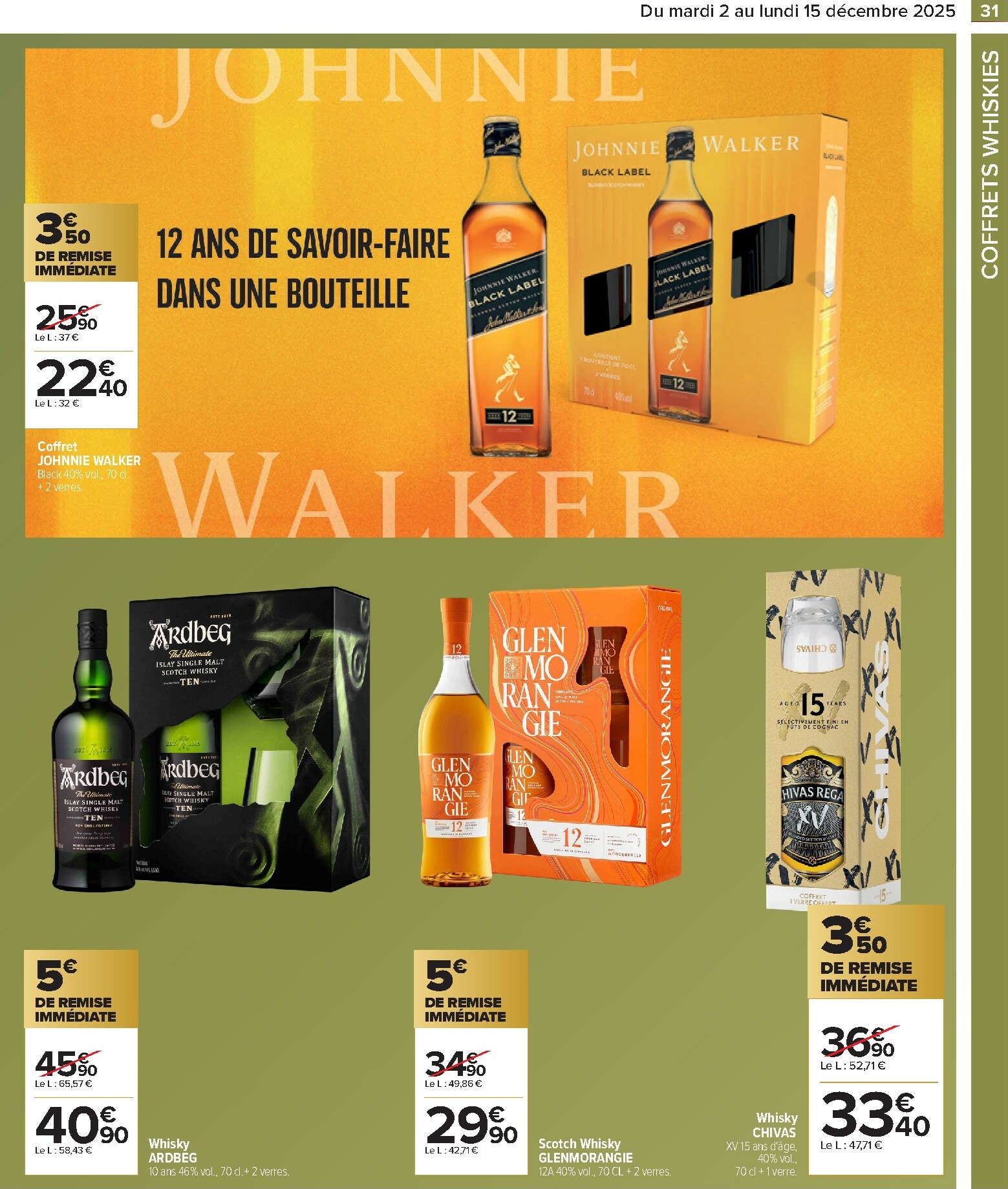 carrefour - Catalogue Carrefour - Cave valable du 02/12 au 15/12 - page: 33