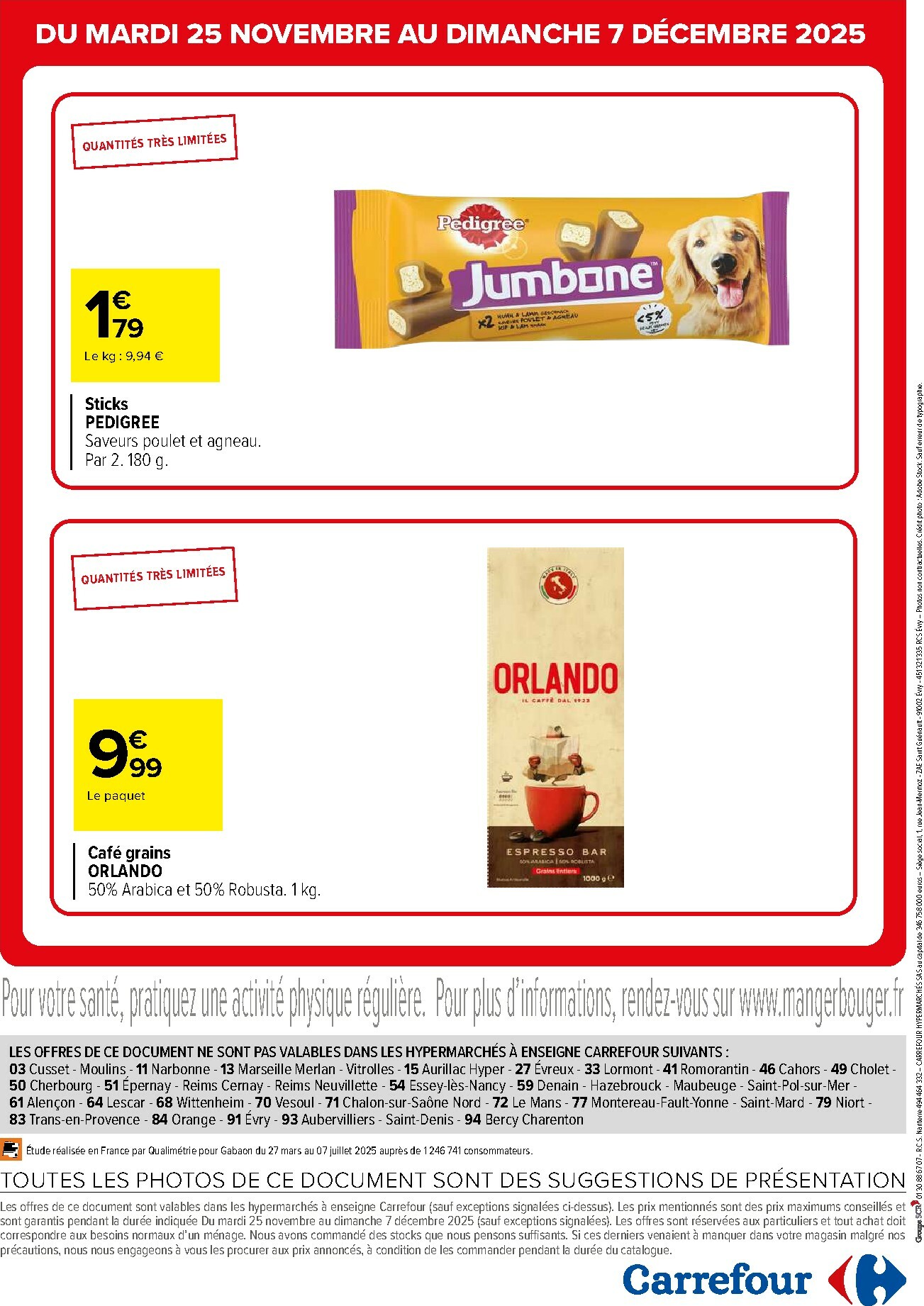 carrefour - Catalogue Carrefour - Vos Petits Prix Du Moment valable du 25/11 au 07/12 - page: 6