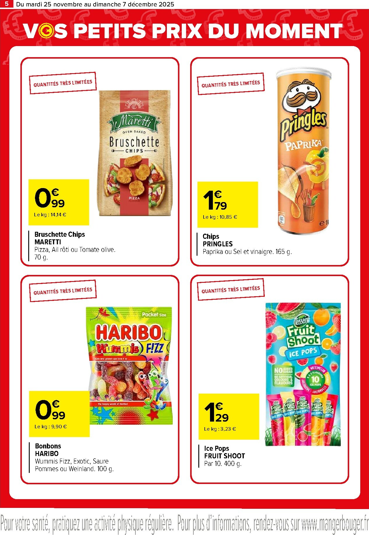 carrefour - Catalogue Carrefour - Vos Petits Prix Du Moment valable du 25/11 au 07/12 - page: 5