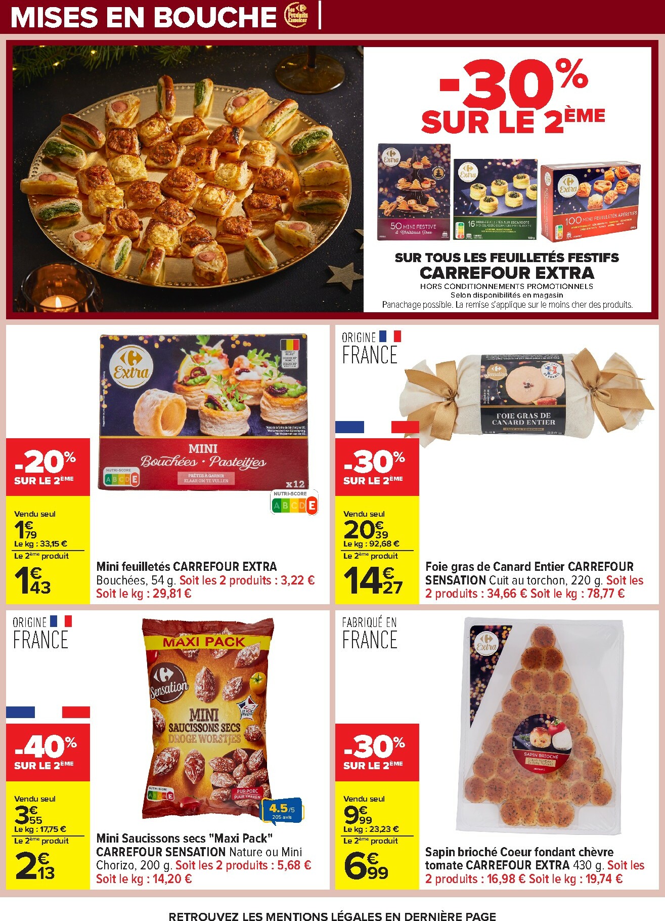 carrefour - Catalogue Carrefour valable du 09/12 au 24/12 - page: 56