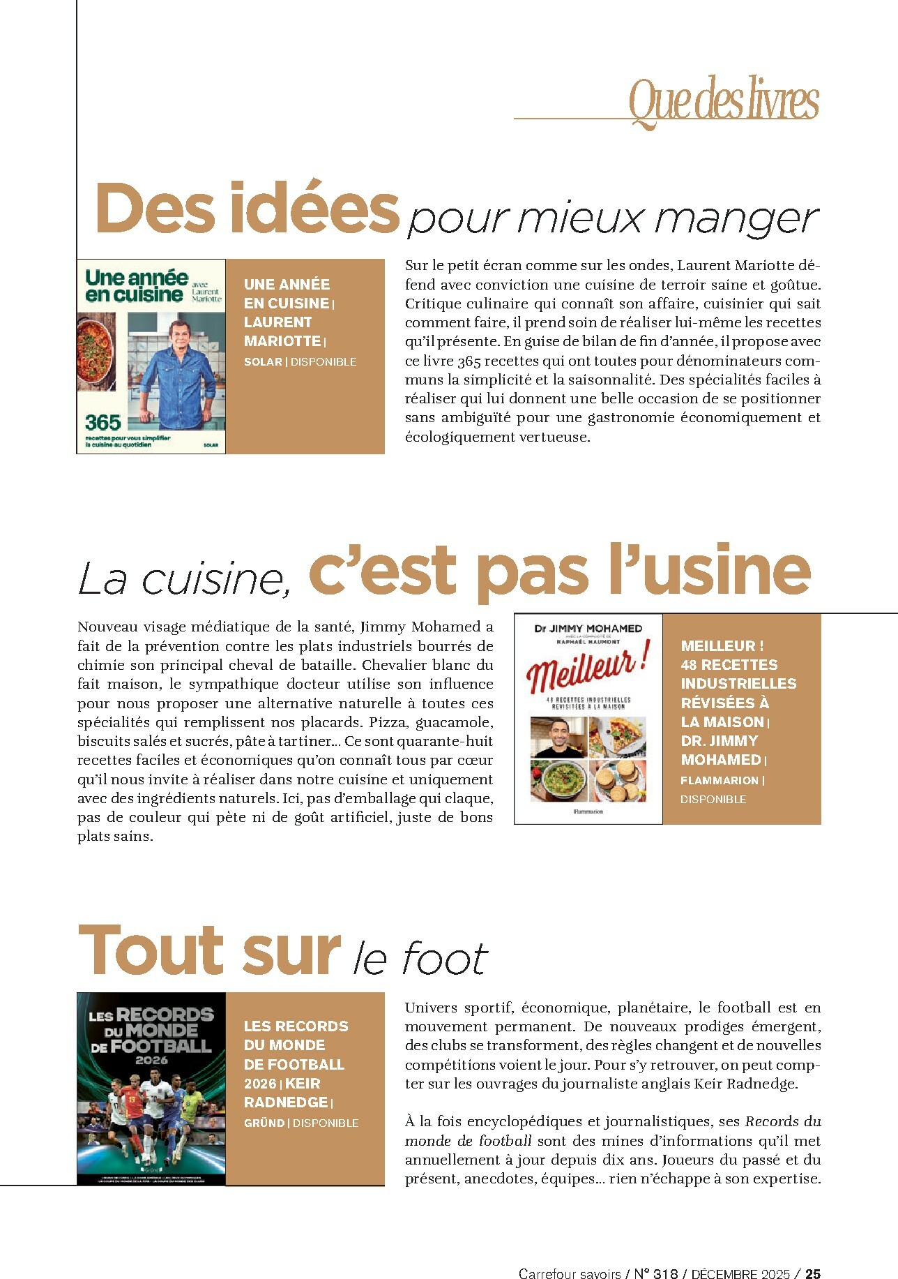 carrefour - Catalogue Carrefour - Culture valable du 01/12 au 31/12 - page: 25