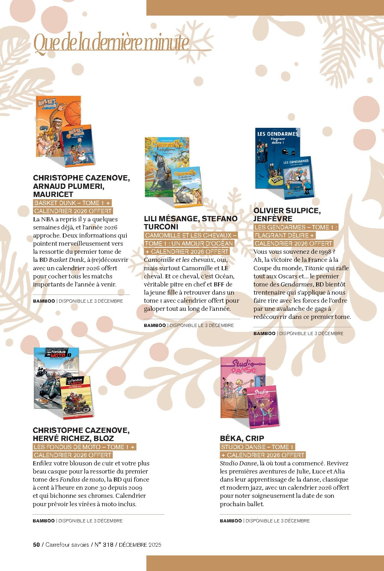 carrefour - Catalogue Carrefour - Culture valable du 01/12 au 31/12 - page: 50