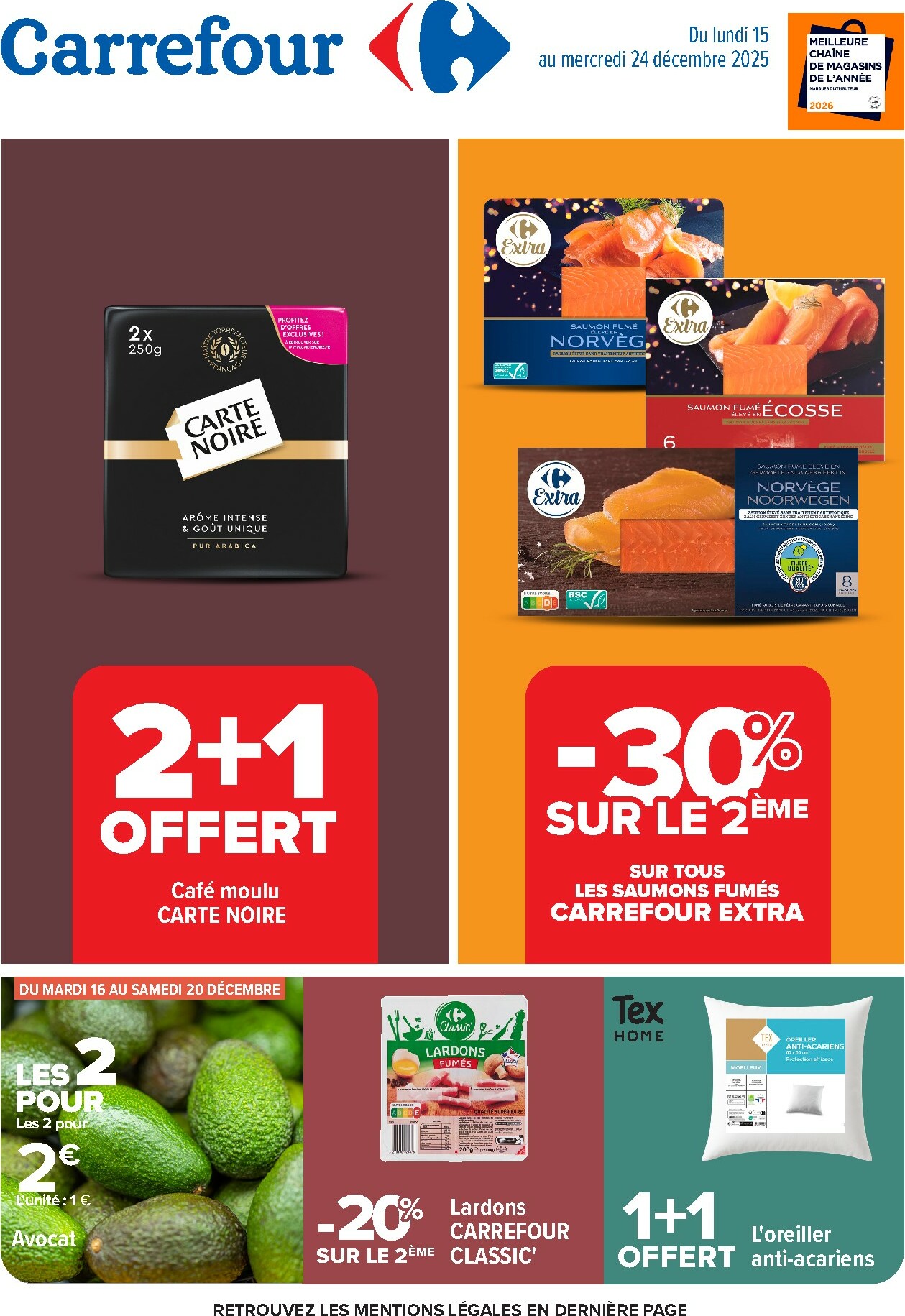 carrefour - Catalogue Carrefour valable du 15/12 au 24/12