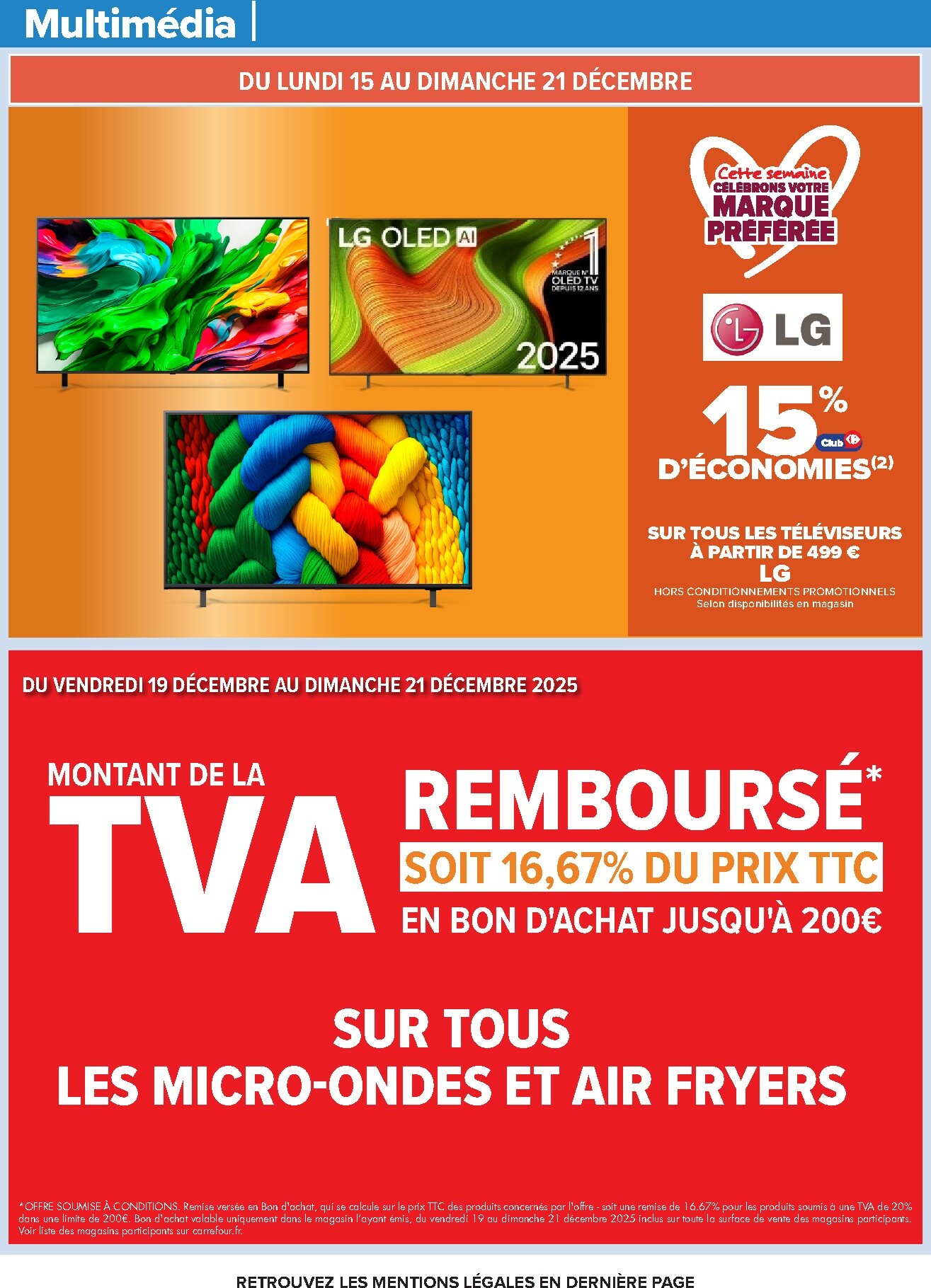 carrefour - Catalogue Carrefour valable du 15/12 au 24/12 - page: 59