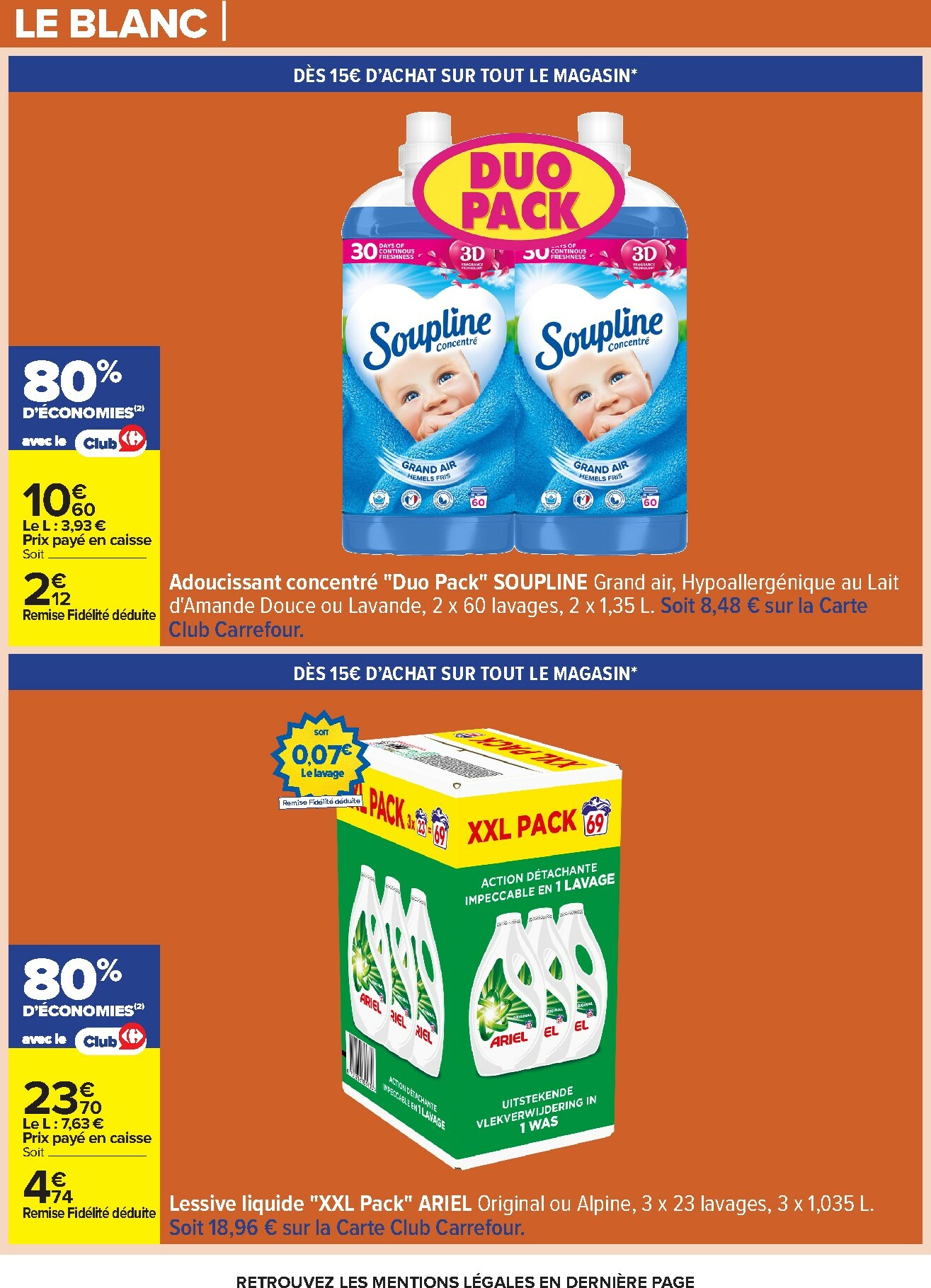 carrefour - Catalogue Carrefour valable du 15/12 au 24/12 - page: 45