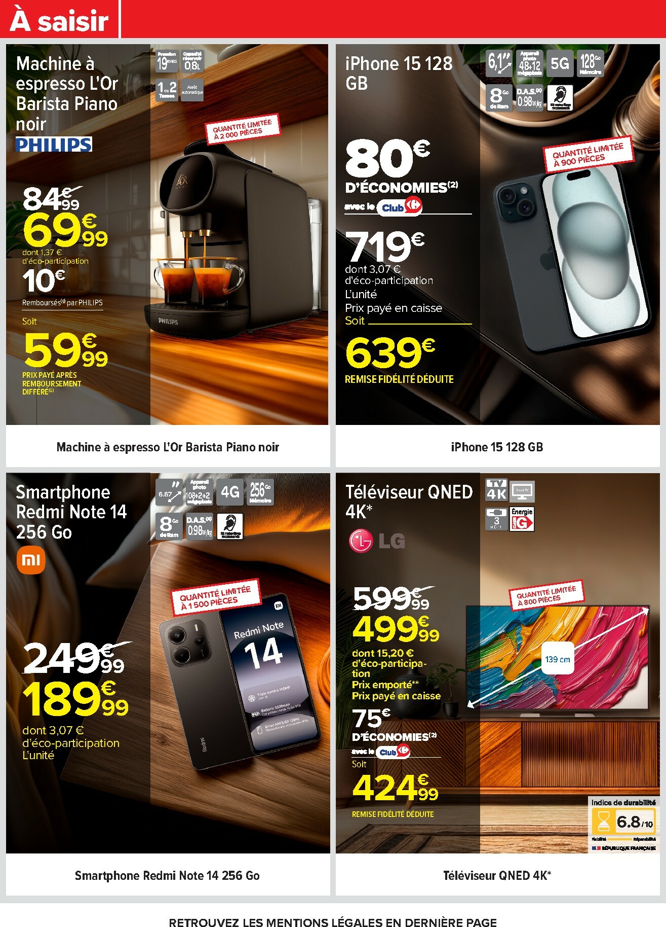 carrefour - Catalogue Carrefour valable du 15/12 au 24/12 - page: 62