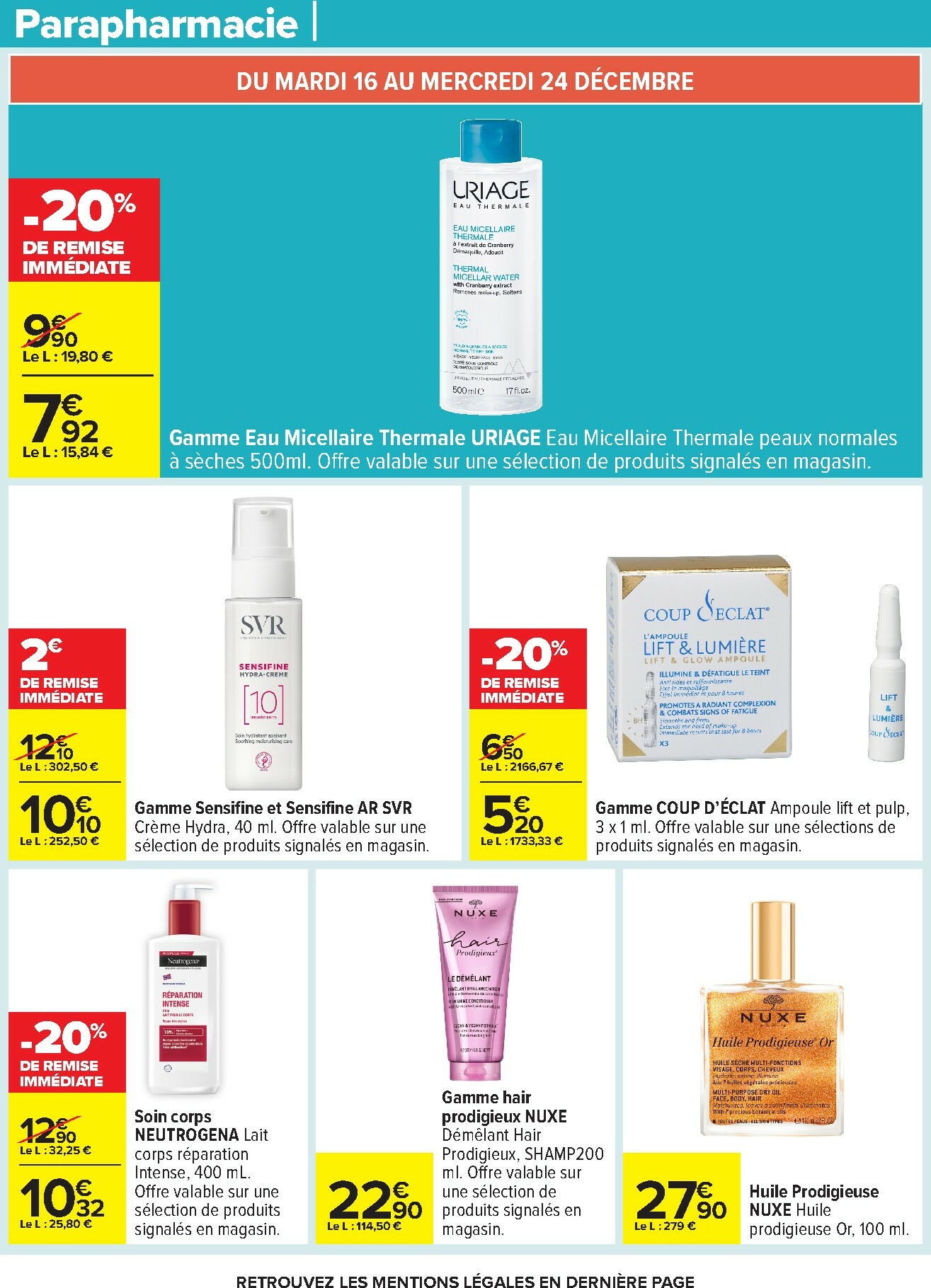 carrefour - Catalogue Carrefour valable du 15/12 au 24/12 - page: 40