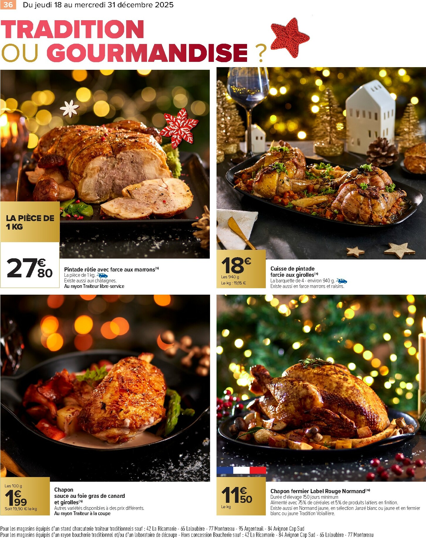 carrefour - Catalogue Carrefour - Festif valable du 18/12 au 31/12 - page: 36