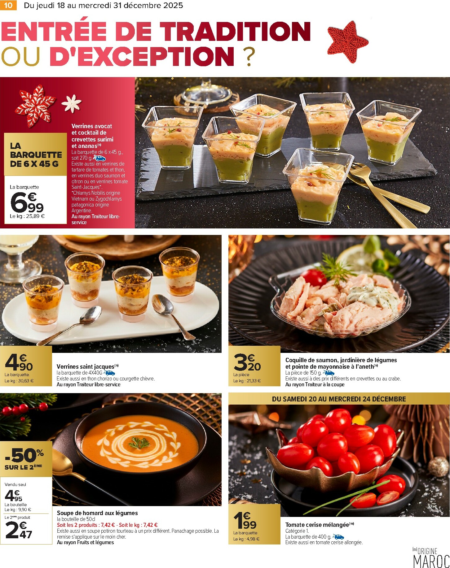 carrefour - Catalogue Carrefour - Festif valable du 18/12 au 31/12 - page: 10
