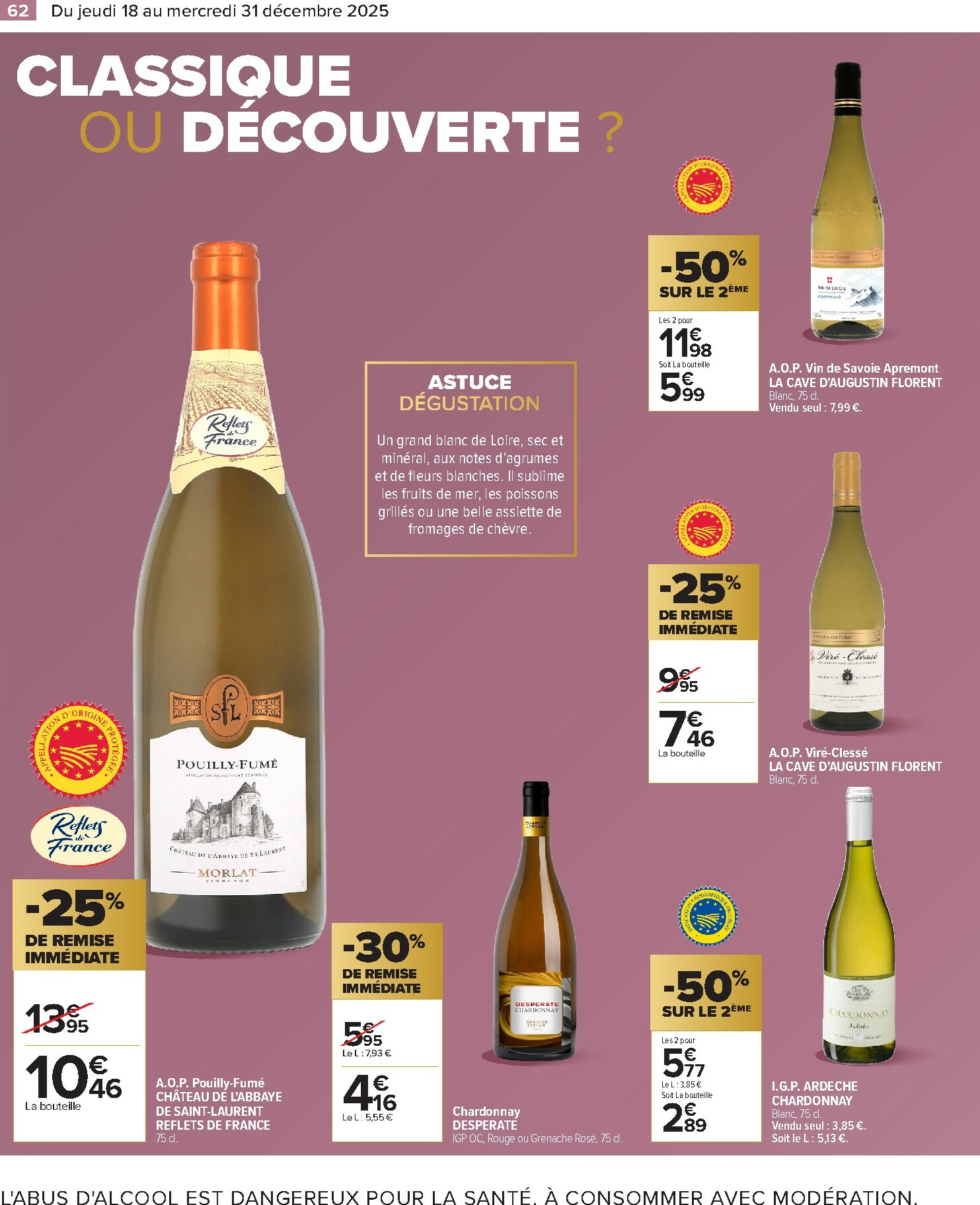 carrefour - Catalogue Carrefour - Festif valable du 18/12 au 31/12 - page: 62