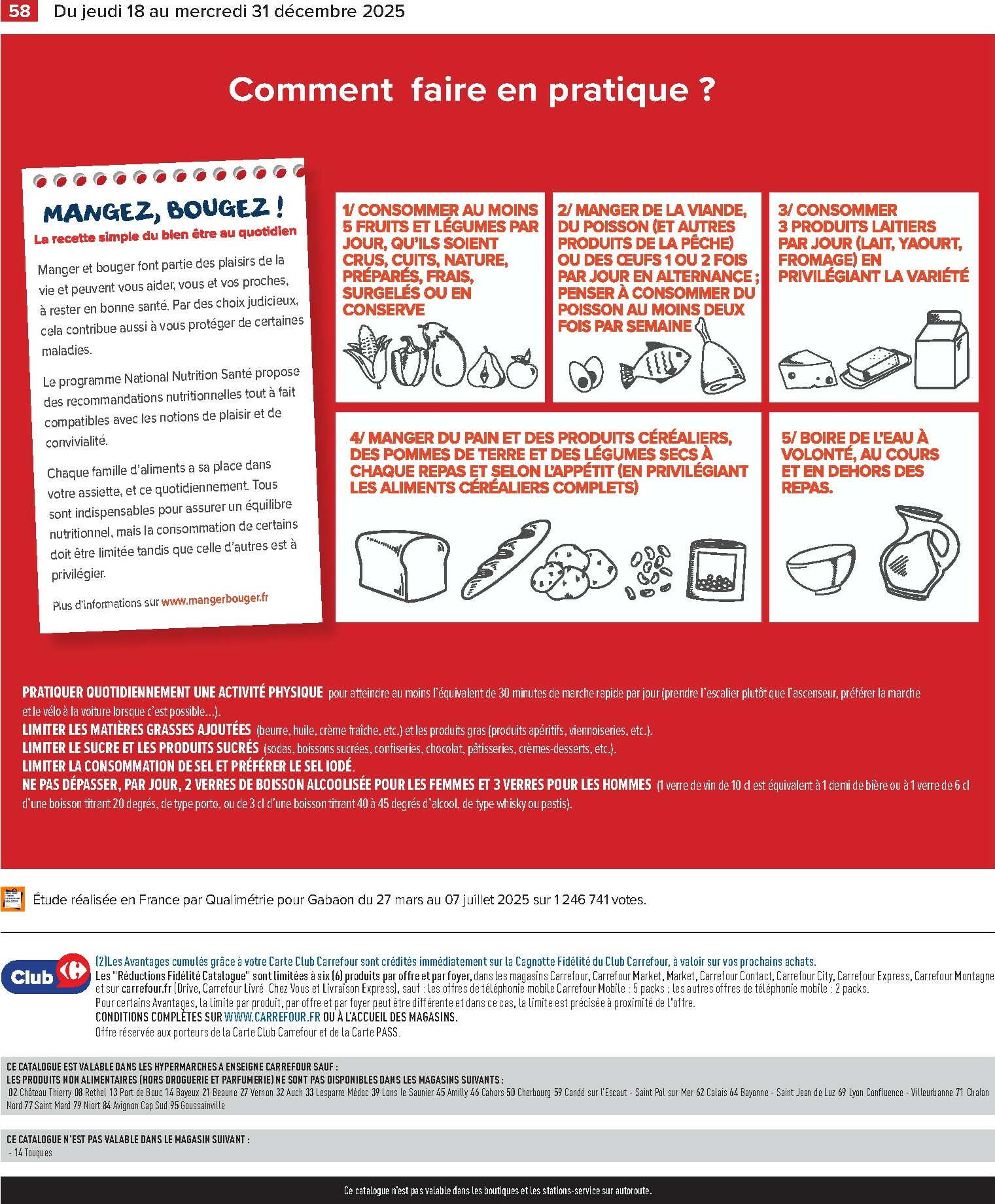 carrefour - Catalogue Carrefour - Festif valable du 18/12 au 31/12 - page: 58