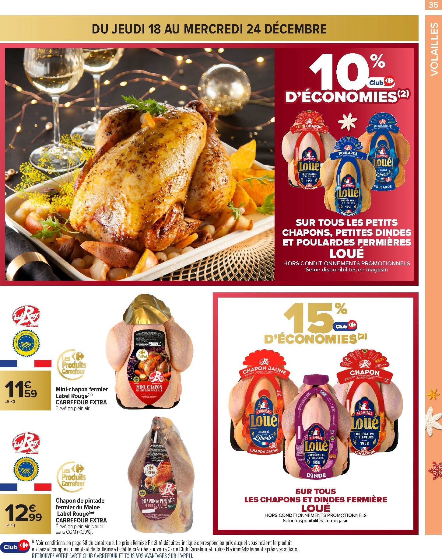 carrefour - Catalogue Carrefour - Festif valable du 18/12 au 31/12 - page: 35