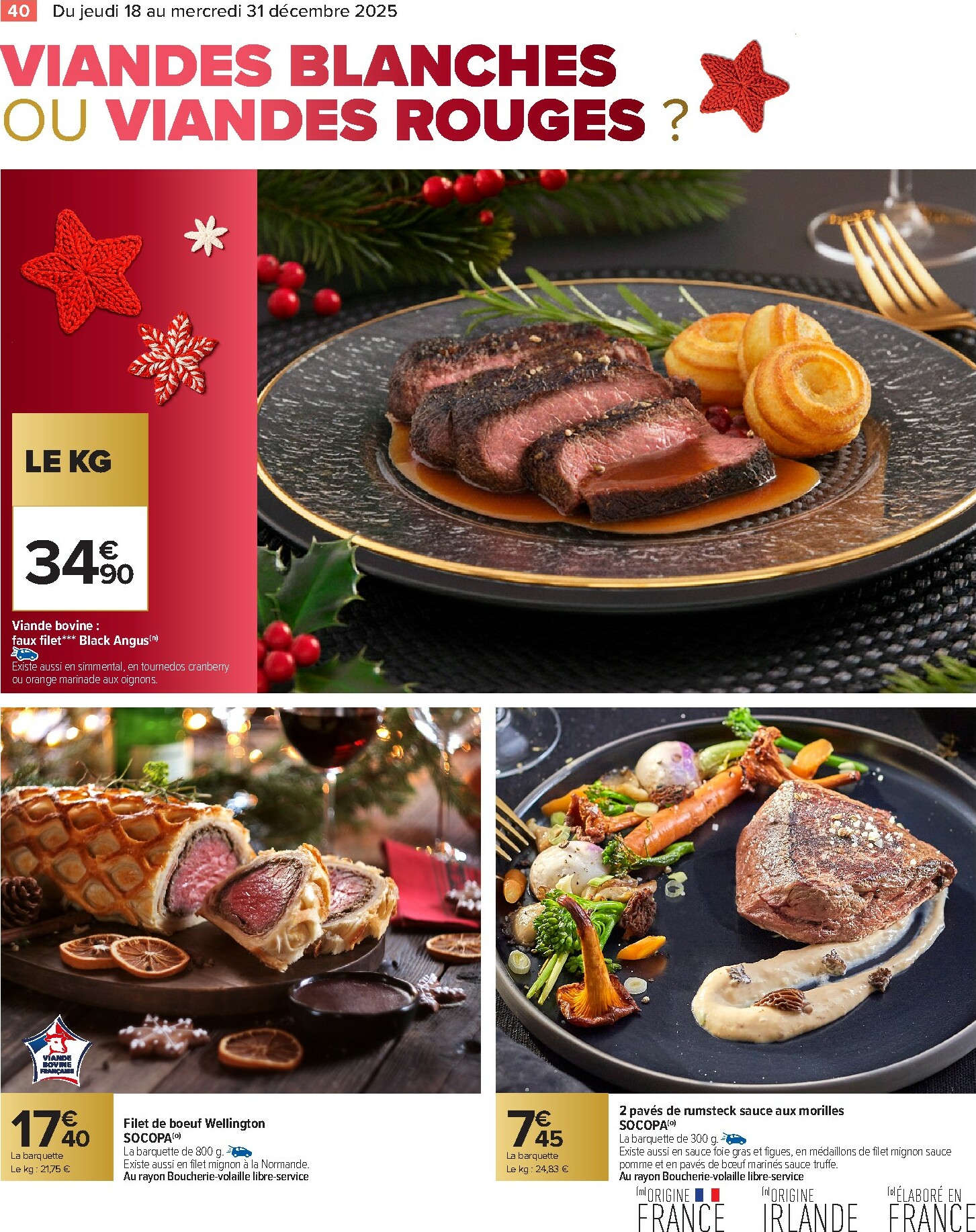 carrefour - Catalogue Carrefour - Festif valable du 18/12 au 31/12 - page: 40
