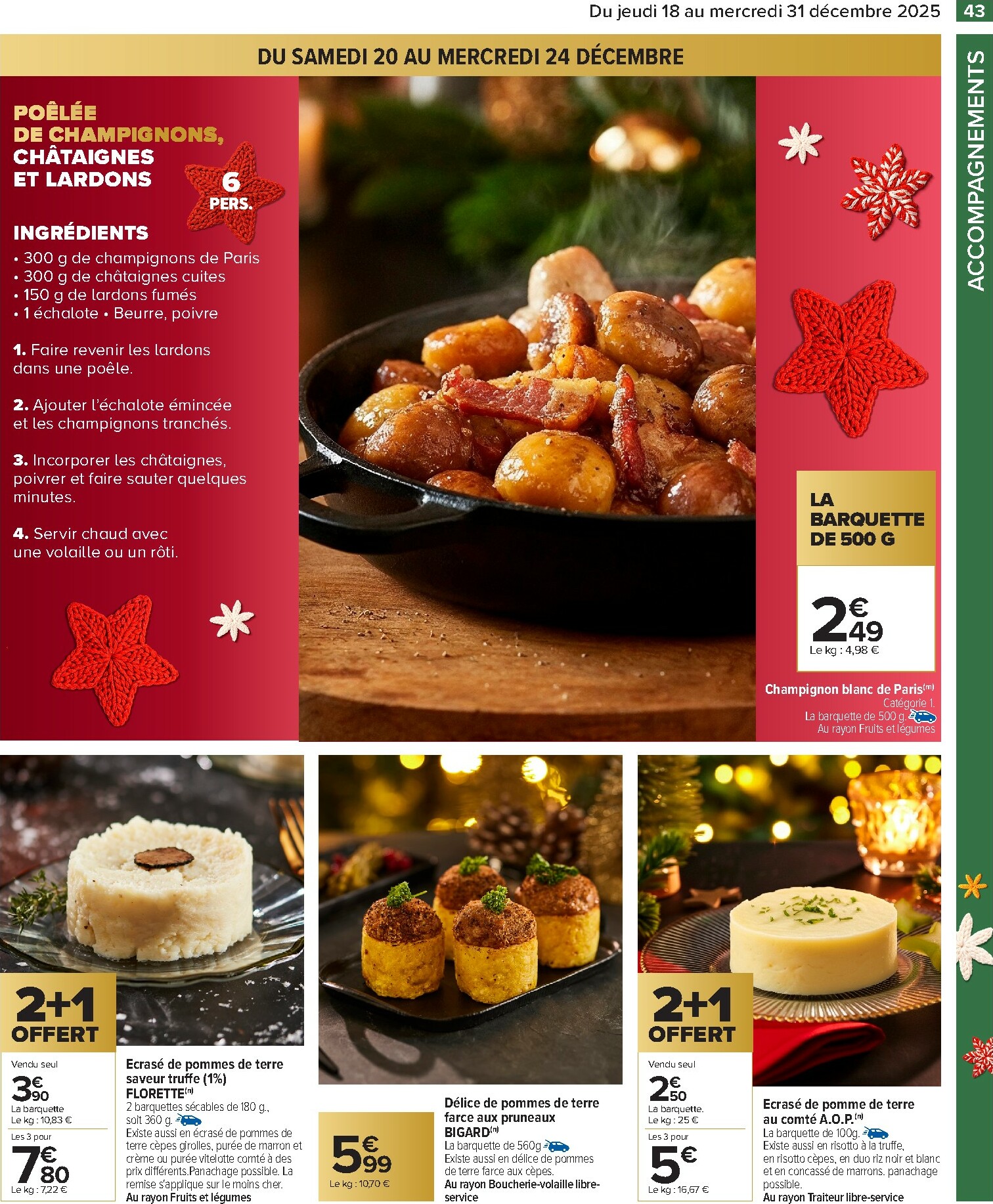 carrefour - Catalogue Carrefour - Festif valable du 18/12 au 31/12 - page: 43